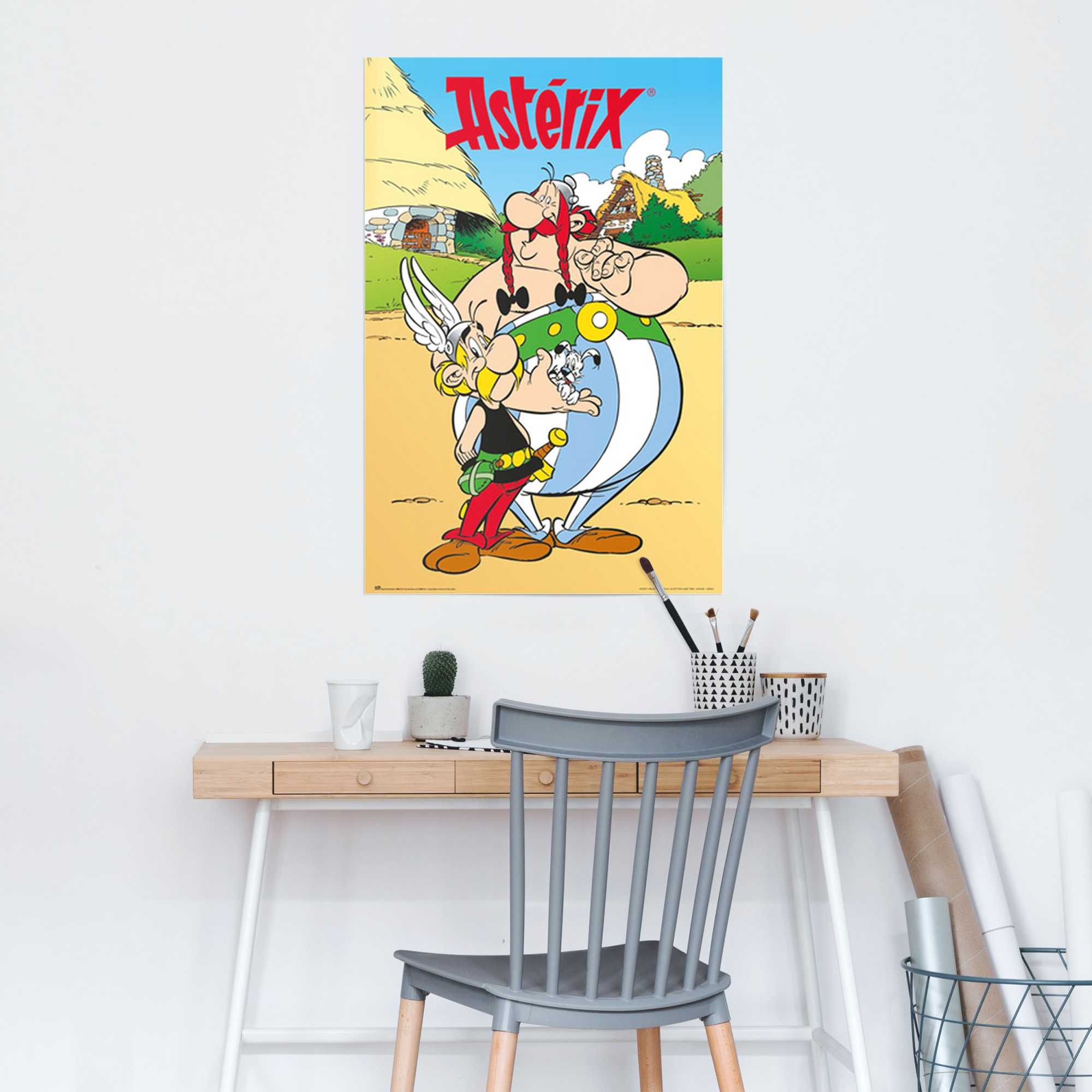 Image of Reinders Poster "Asterix and Obelix"