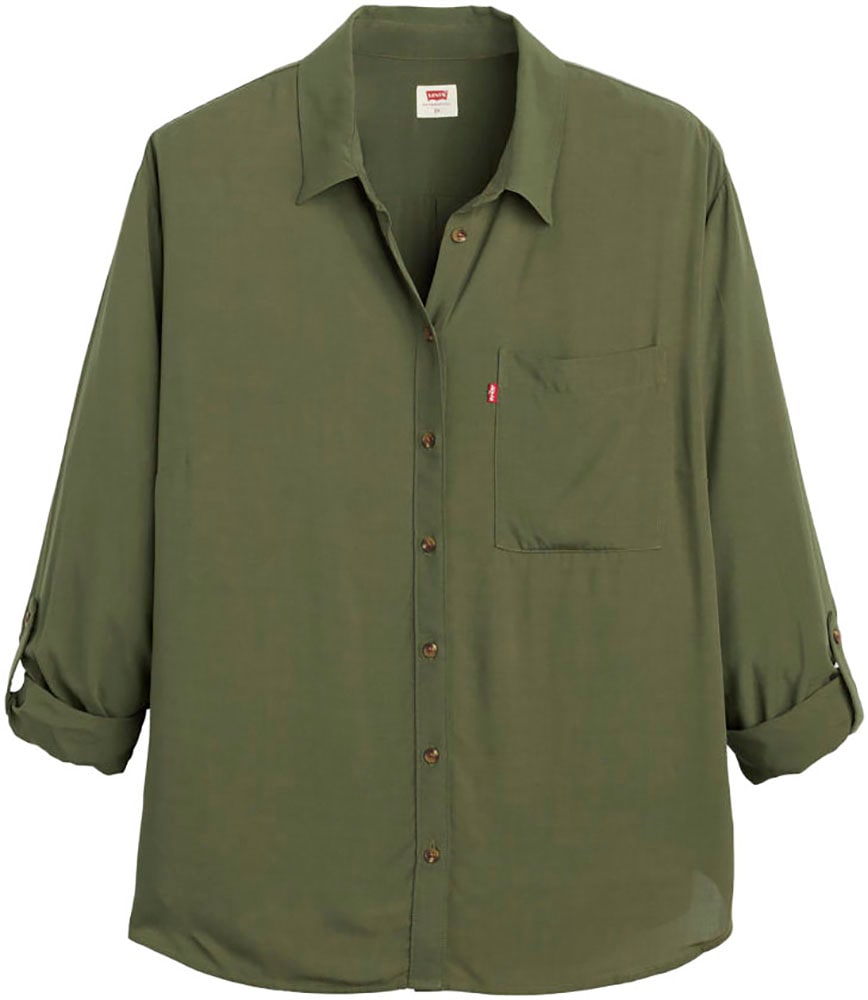 Levi's® Plus Hemdbluse »PLUS DARLENE SHIRT« aus fliessender Viskose
