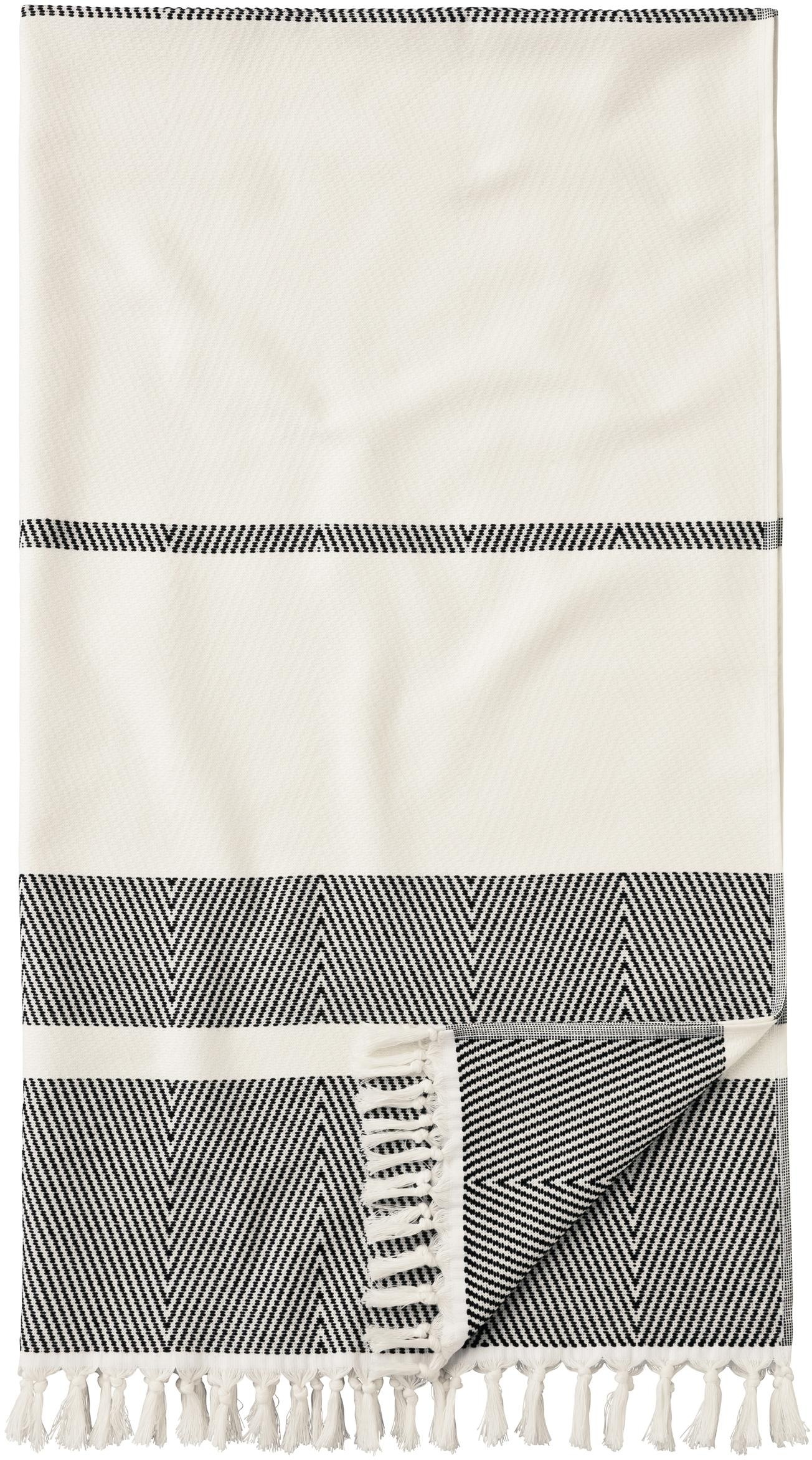 Egeria Hamamtuch »1555HTPESTEMAH«, (1 St.), 100x180 cm, mit Muster &  Fransen, ideal als Strandtuch sans frais de livraison sur