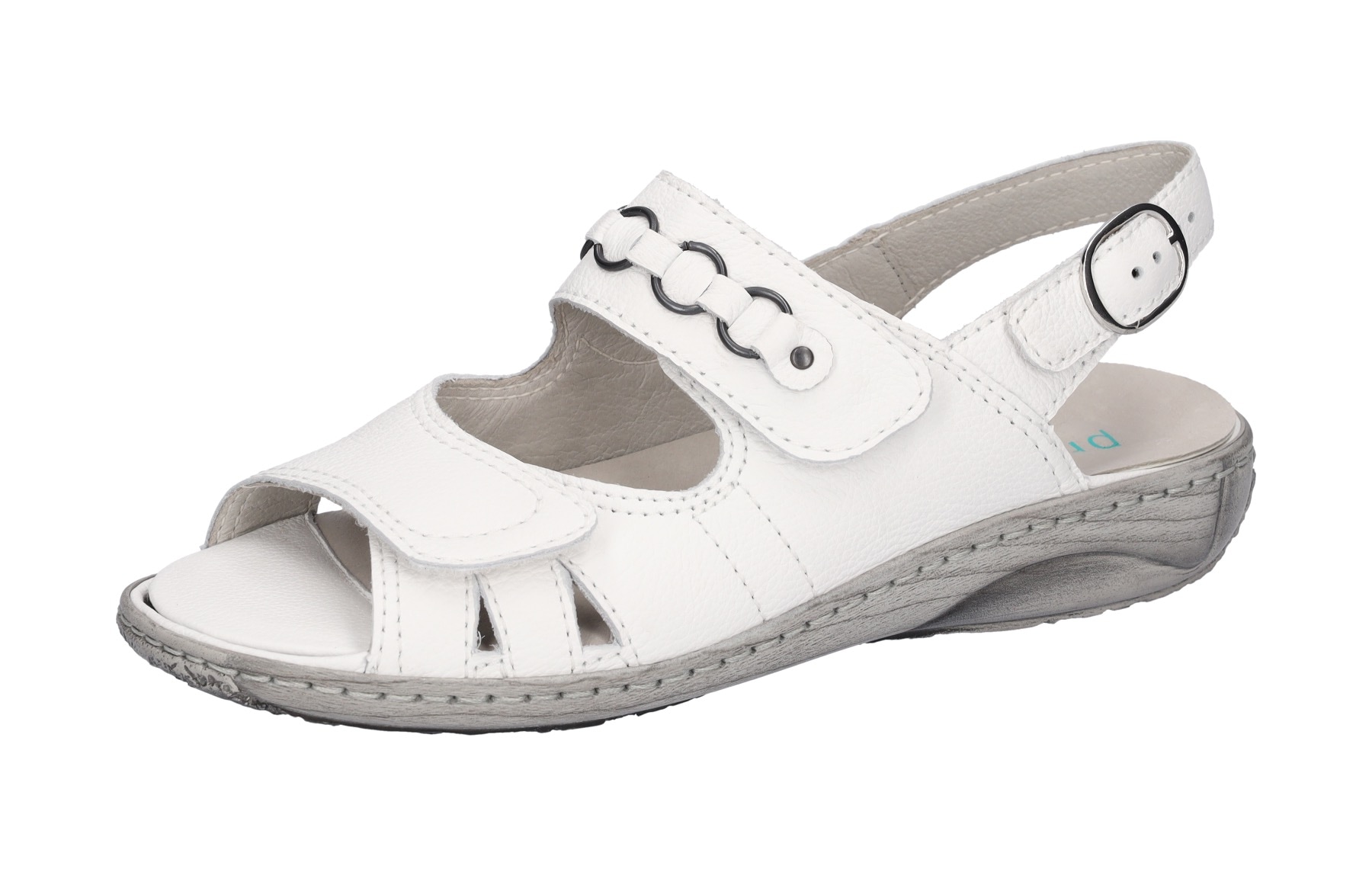 Image of Waldläufer Sandale "GARDA", Klettschuh, Sandalette, Sommerschuh in Bequemweite G (= weit)