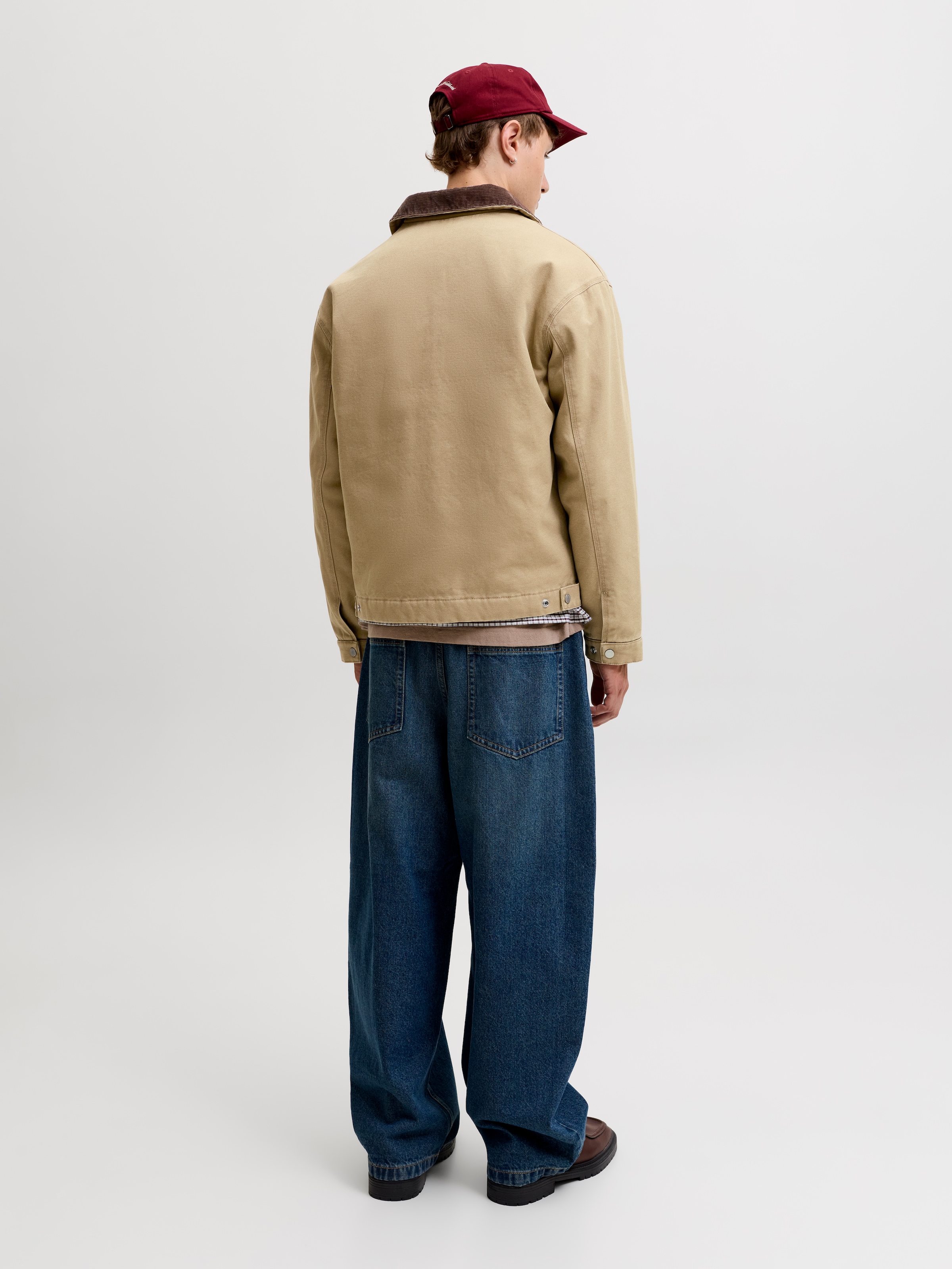 Jack & Jones Veste d'extérieur »JORCHAMBERI WORKER JACKET SN« Coton,,