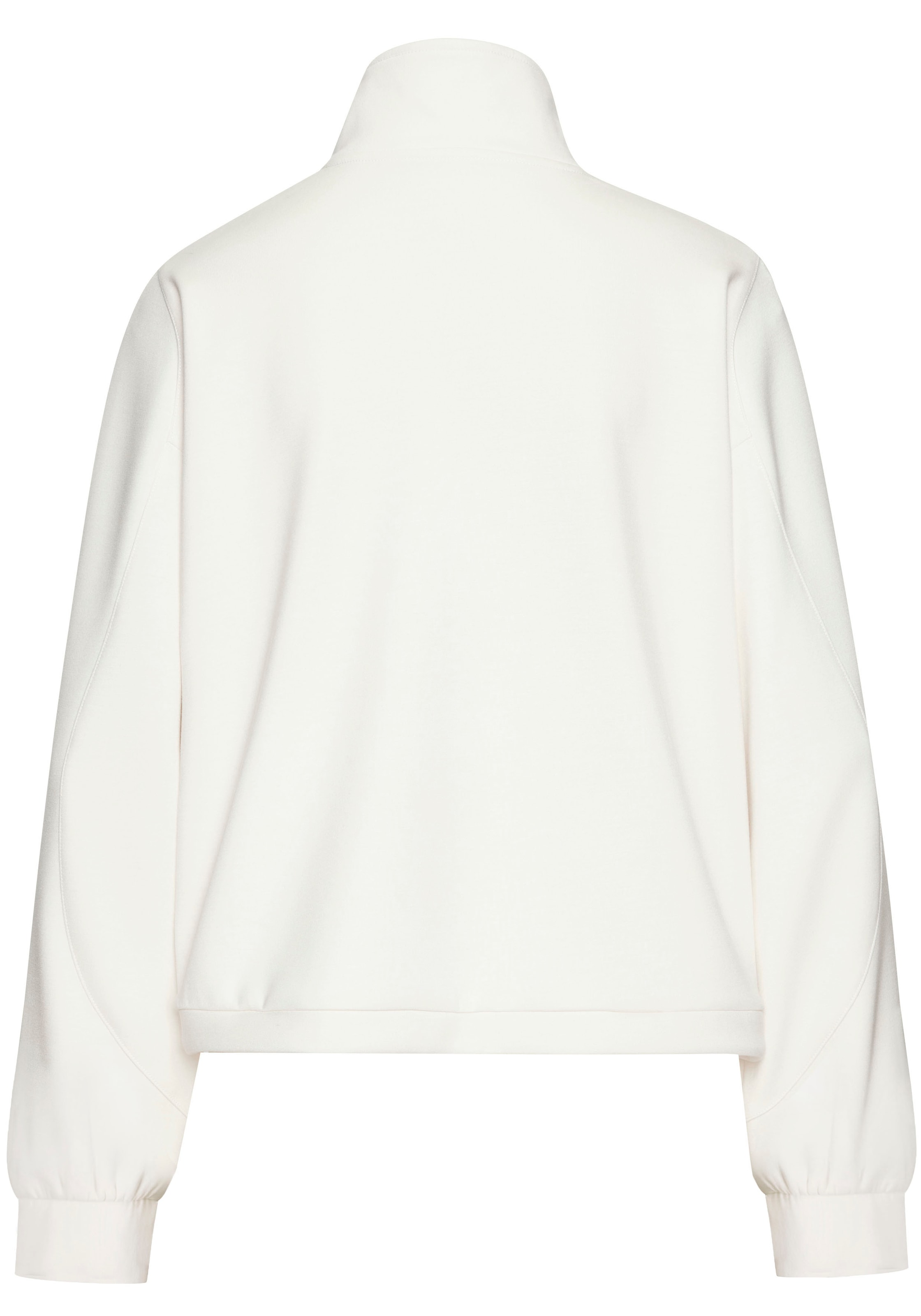 Copenhagen Studios Langarmshirt, aus hochwertigem Material mit Stehkragen und Reissverschluss