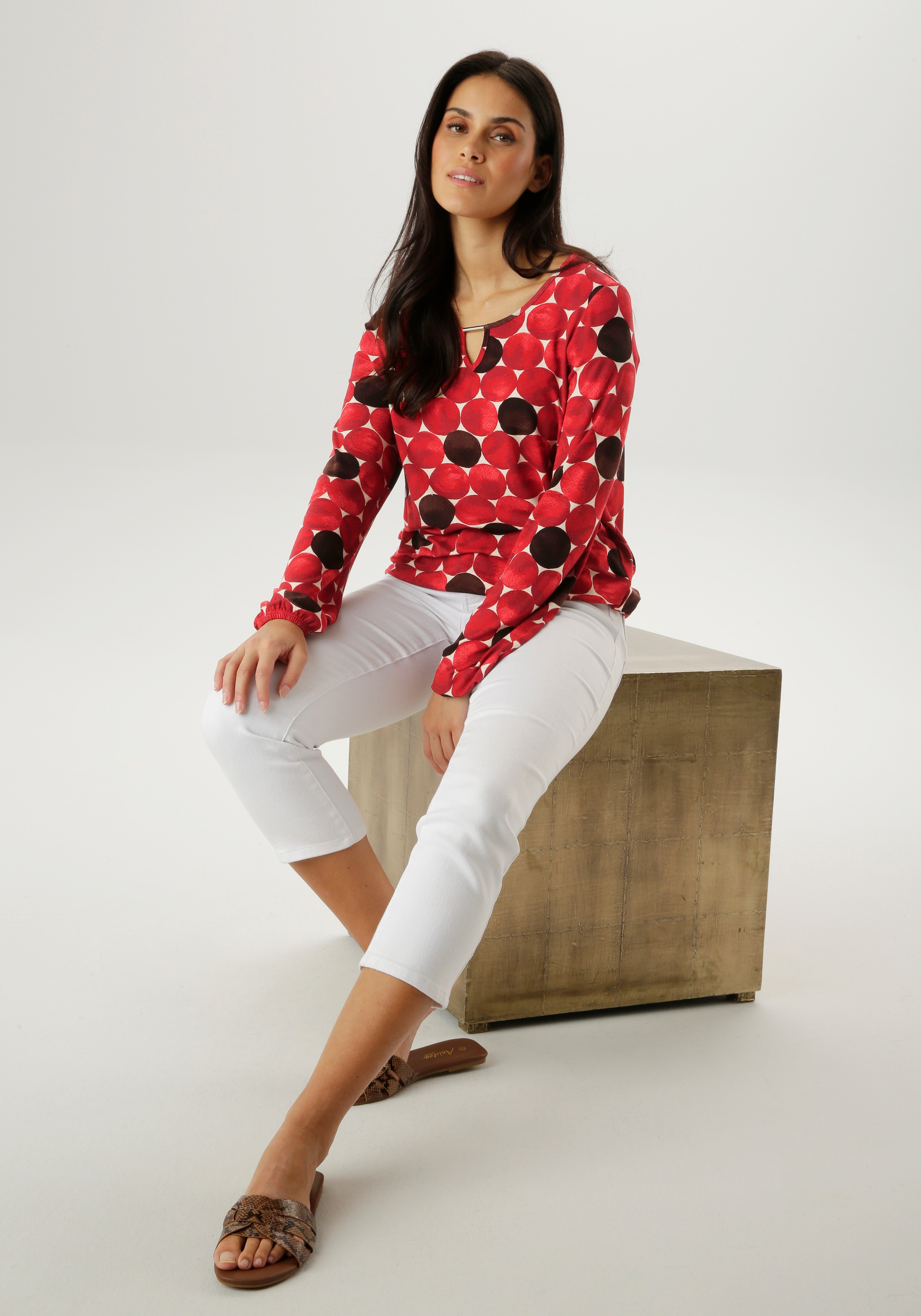 Aniston SELECTED Langarmshirt