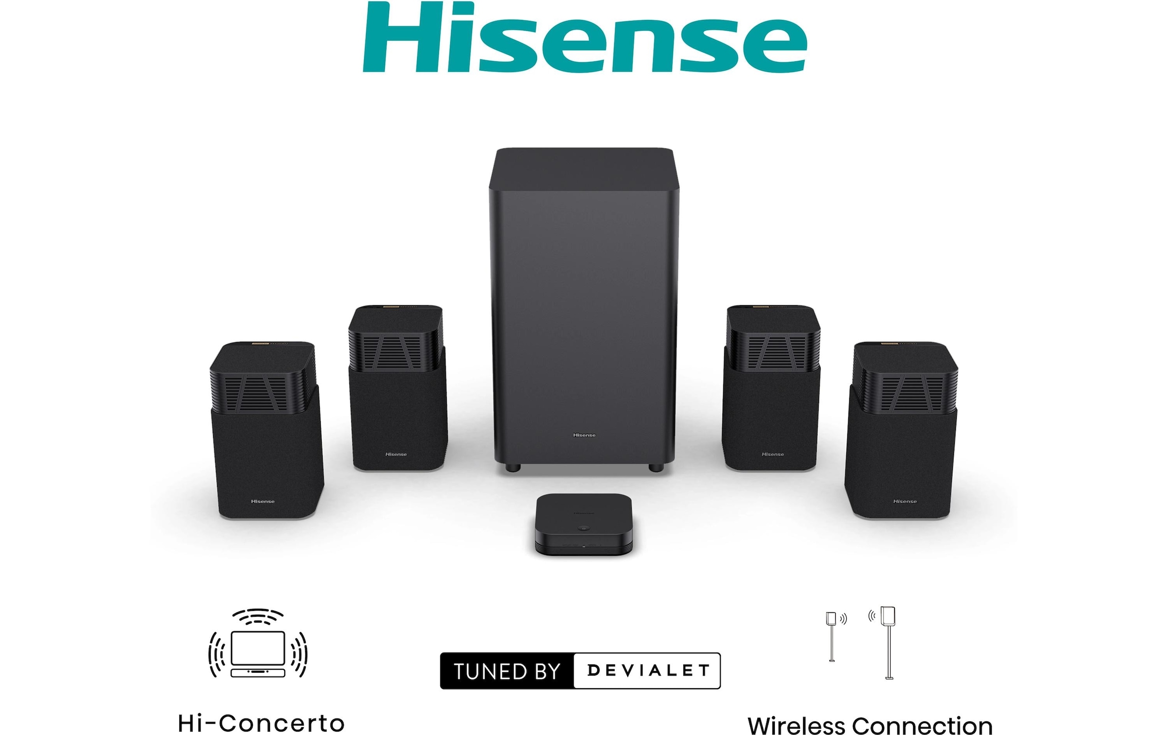 Hisense Système de son 2.1 »HT-Saturn« ( )