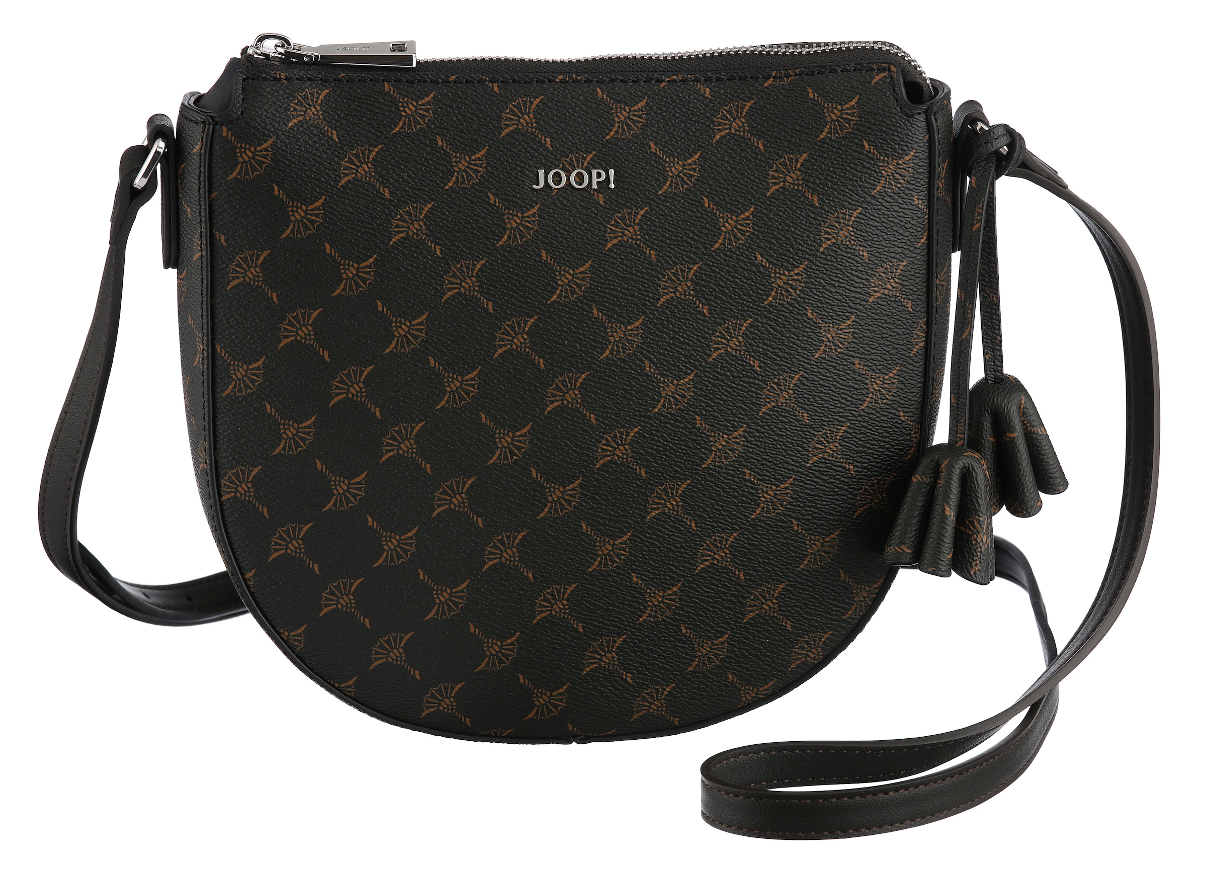 Image of JOOP Schultertasche "flora 1.0 stella shoulderbag svz" Damen Schultertasche mit Reissverschluss