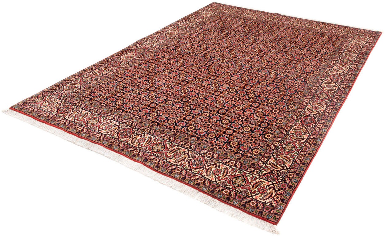 Image of morgenland Orientteppich »Perser - Bidjar - 240 x 171 cm - hellrot«, rechteckig, 15 mm Höhe, Wohnzimmer, Handgeknüpft, Einzelstück mit Zertifikat bei Ackermann Versand Schweiz