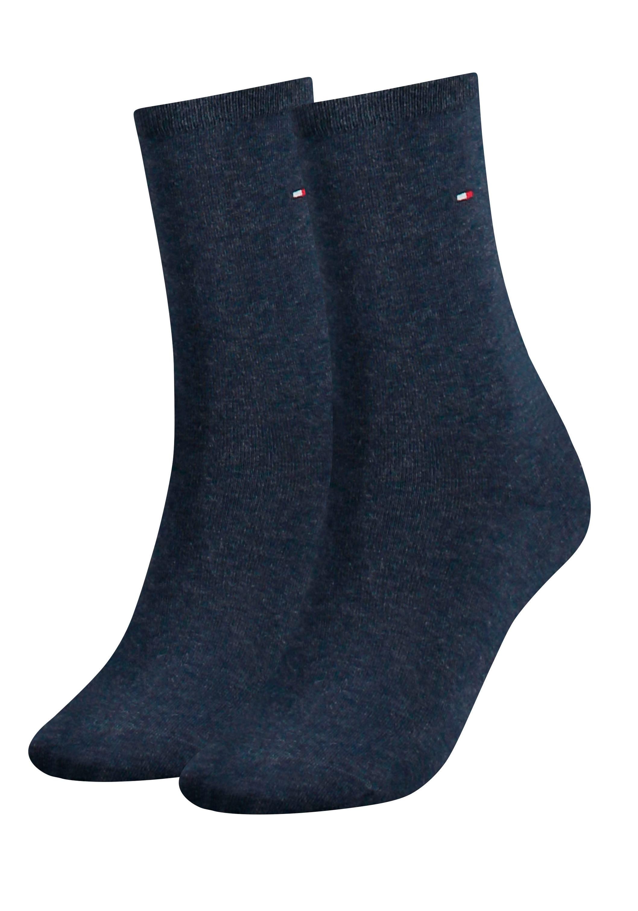 Image of Tommy Hilfiger Socken "TH WOMEN SOCK CASUAL 2P" 2 Paar, 2 Stk. tlg. mit flacher Zehennaht