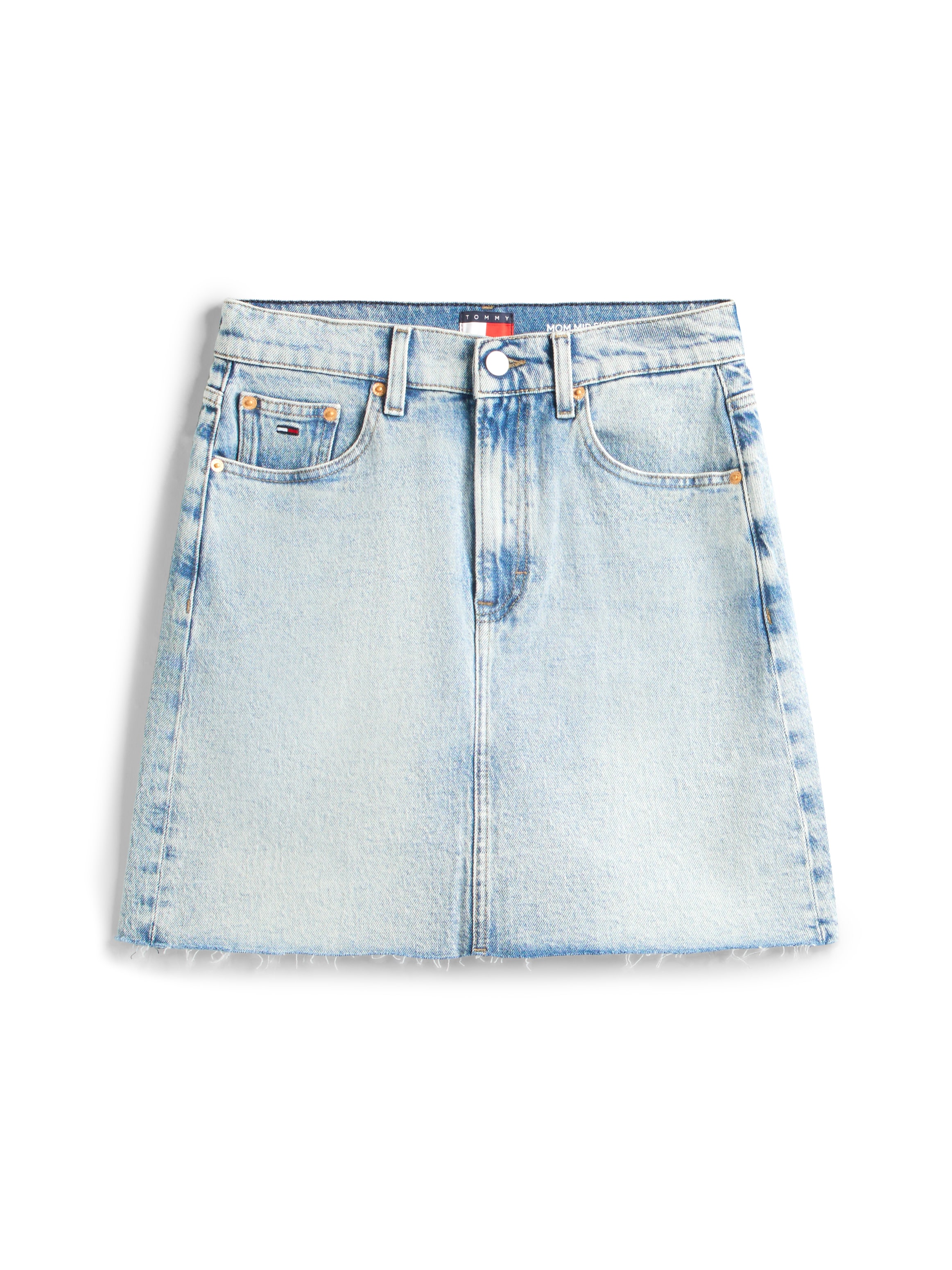 Tommy Jeans Jeansrock »MOM UH SKIRT BJ8115« Straight Fit in Mini-Länge