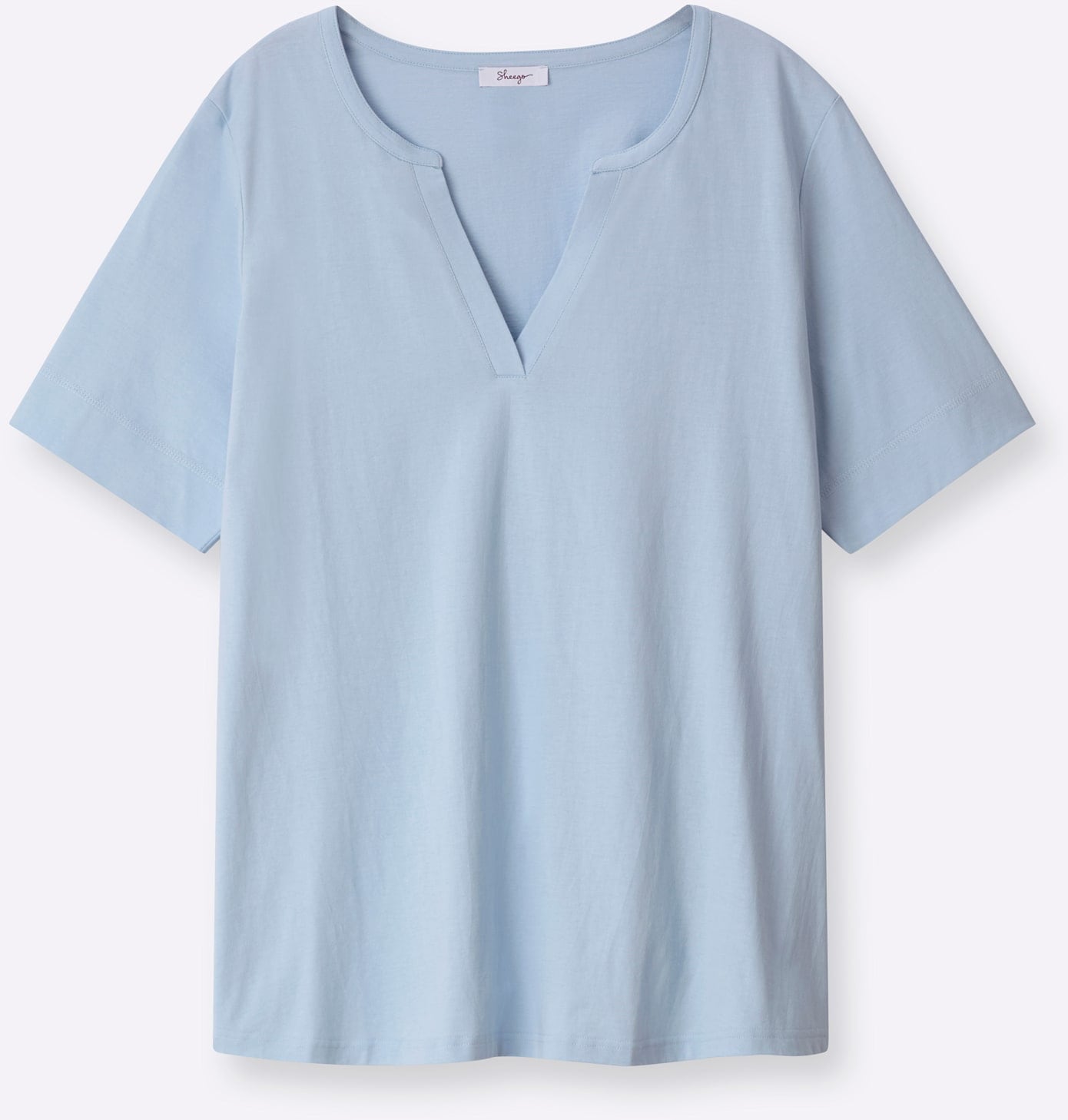Sheego T-shirt long »T-Shirt« 1