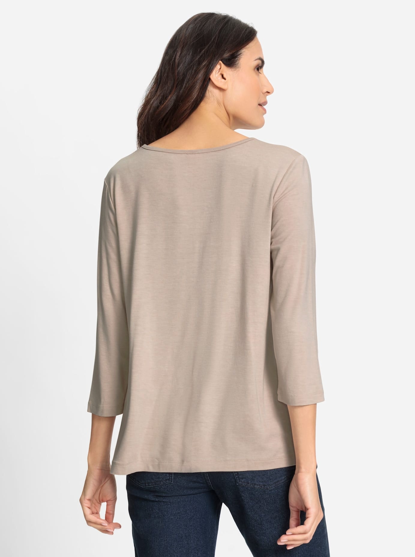 Inspirationen 3/4-Arm-Shirt »Shirt«, (1 tlg.)