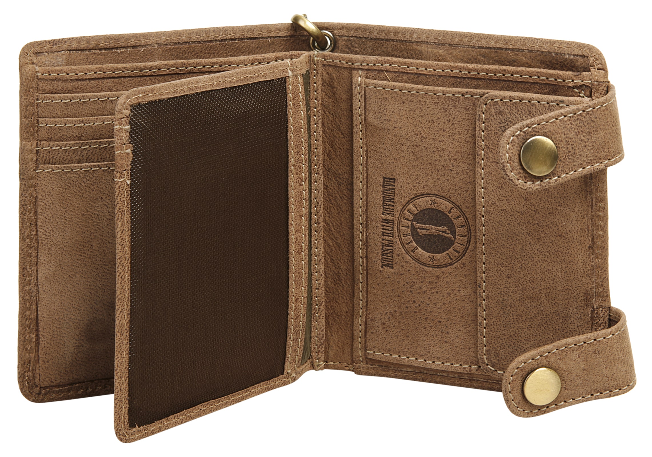 Klondike 1896 Geldbörse, echt Leder