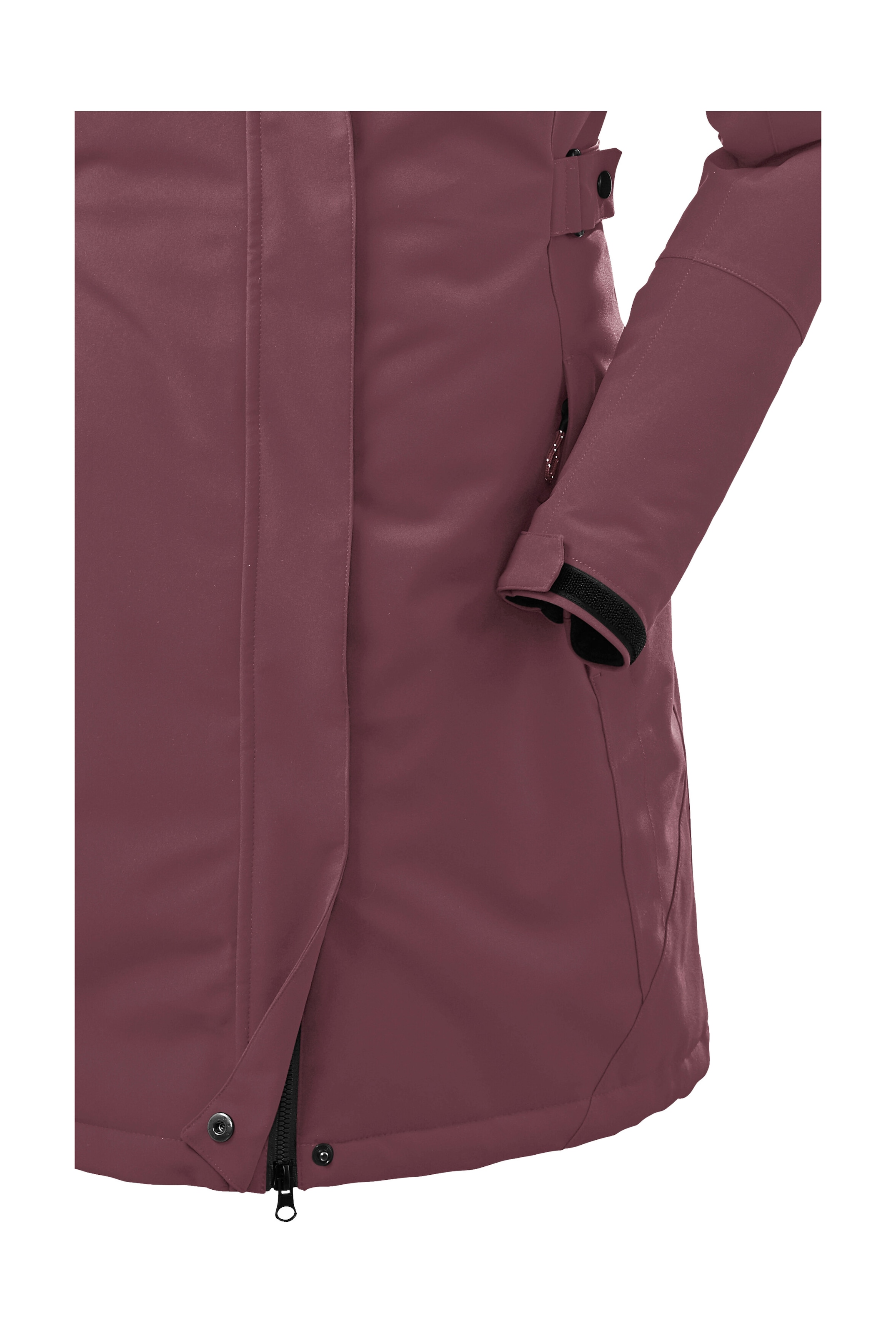Killtec Parka »KOW 165 WMN PRK« Wasser- und winddichter Parka mit Teddyfleece und abnehmbarer Kapuze