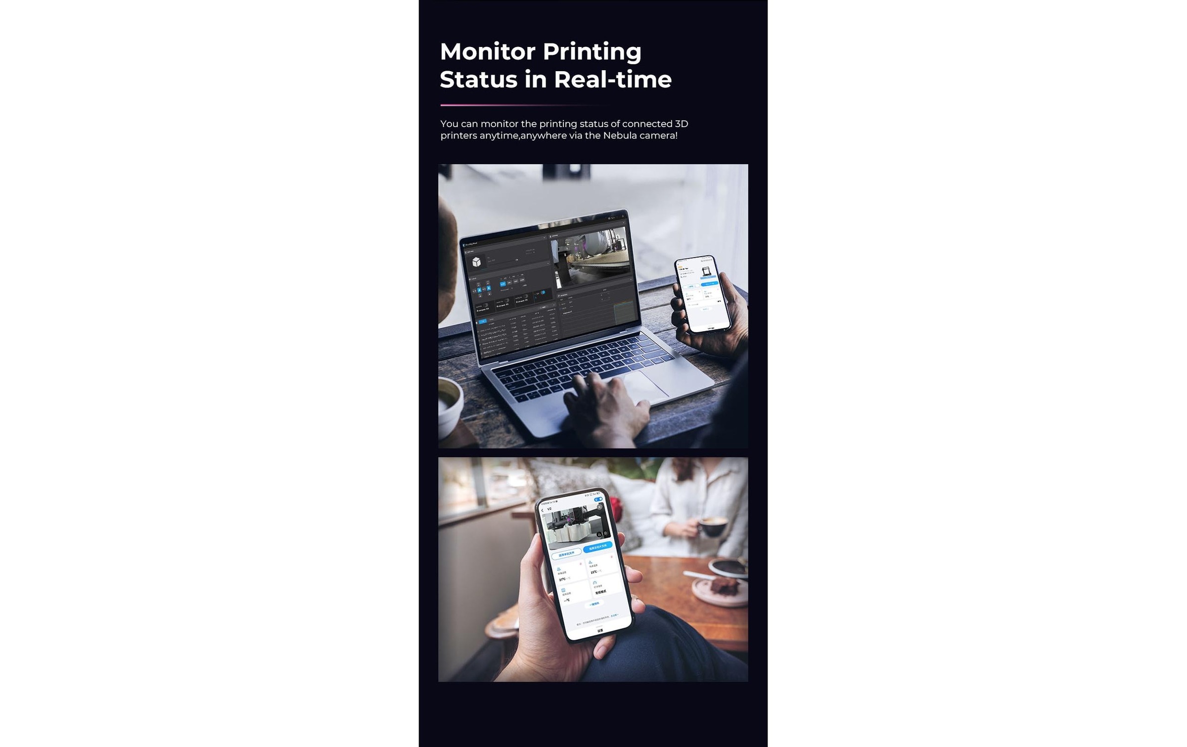 Creality 3D-Drucker »Kamera, UBS, Nachtsicht, Zeitraffer«