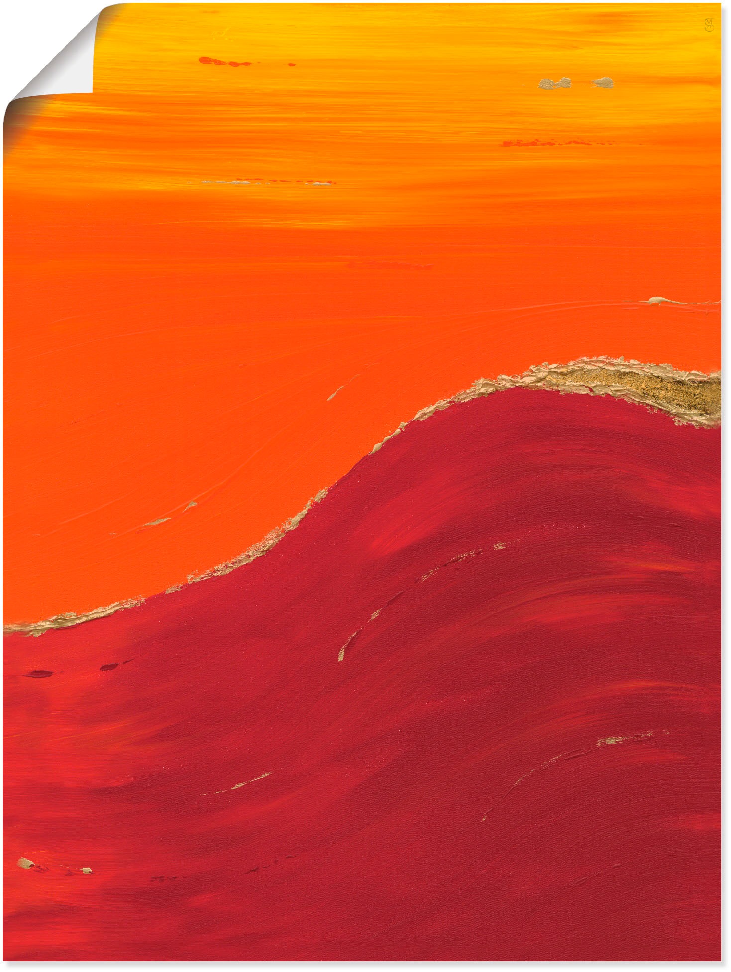 Image of Artland Wandbild »Raum II«, Gegenstandslos, (1 St.), in vielen Grössen & Produktarten - Alubild / Outdoorbild für den Aussenbereich, Leinwandbild, Poster, Wandaufkleber / Wandtattoo auch für Badezimmer geeignet bei Ackermann Versand Schweiz