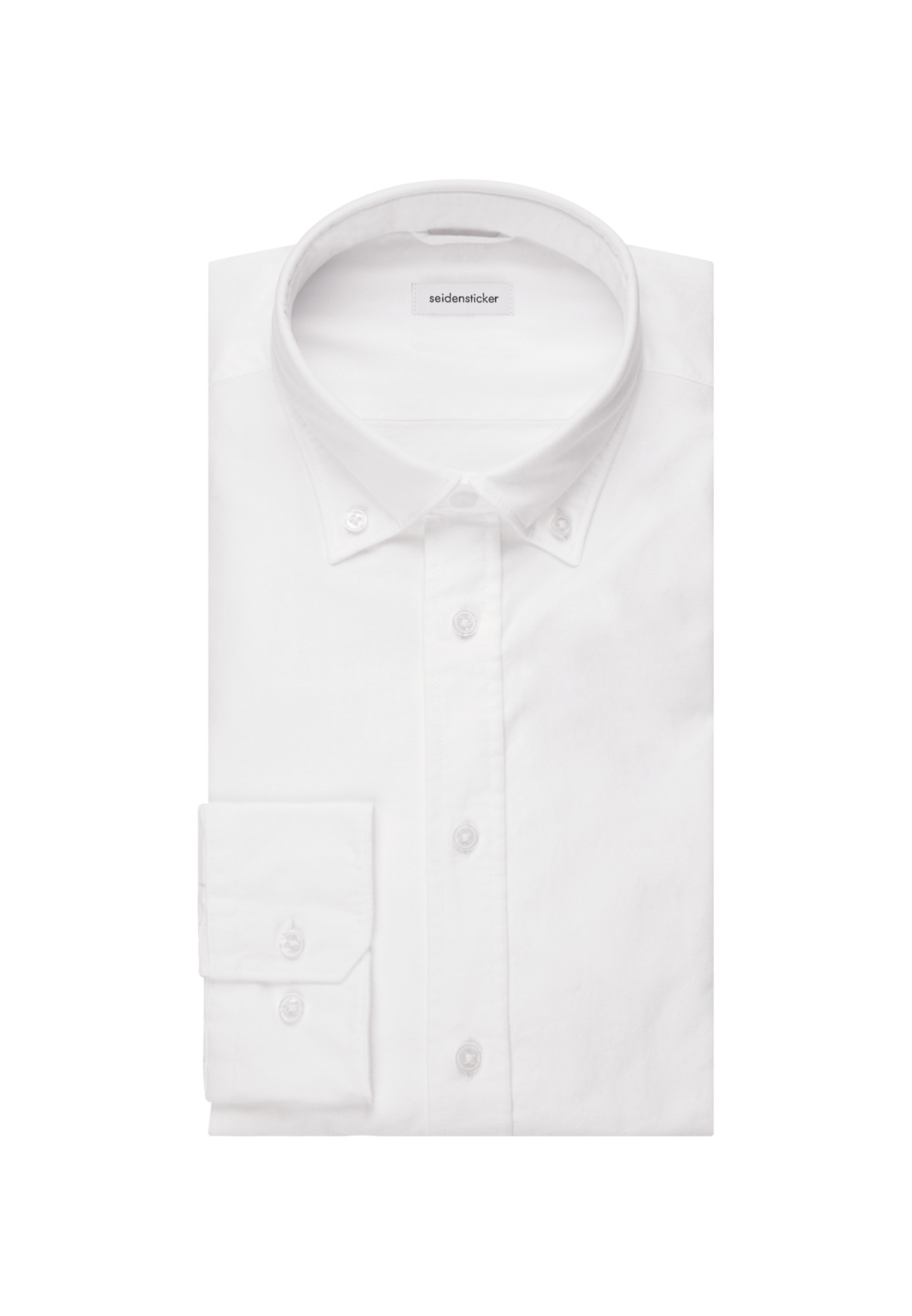 seidensticker Chemise d'affaires »Shaped« Shaped 1/1 Button-Down-Kragen Uni
