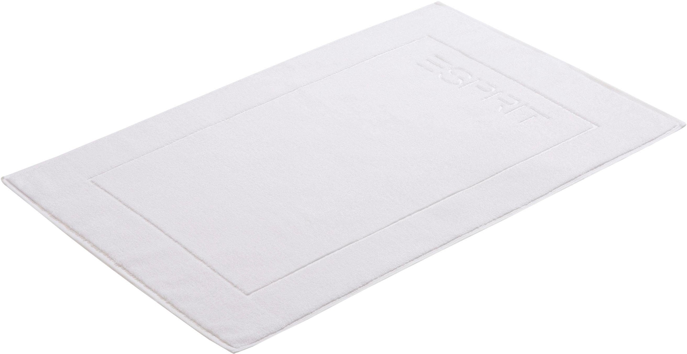 Image of Esprit Badematte "Solid" Höhe 1 mm fussbodenheizungsgeeignet schnell trocknend Badteppich, Uni Farben, mit Esprit Logo Stickerei Hotelmatte