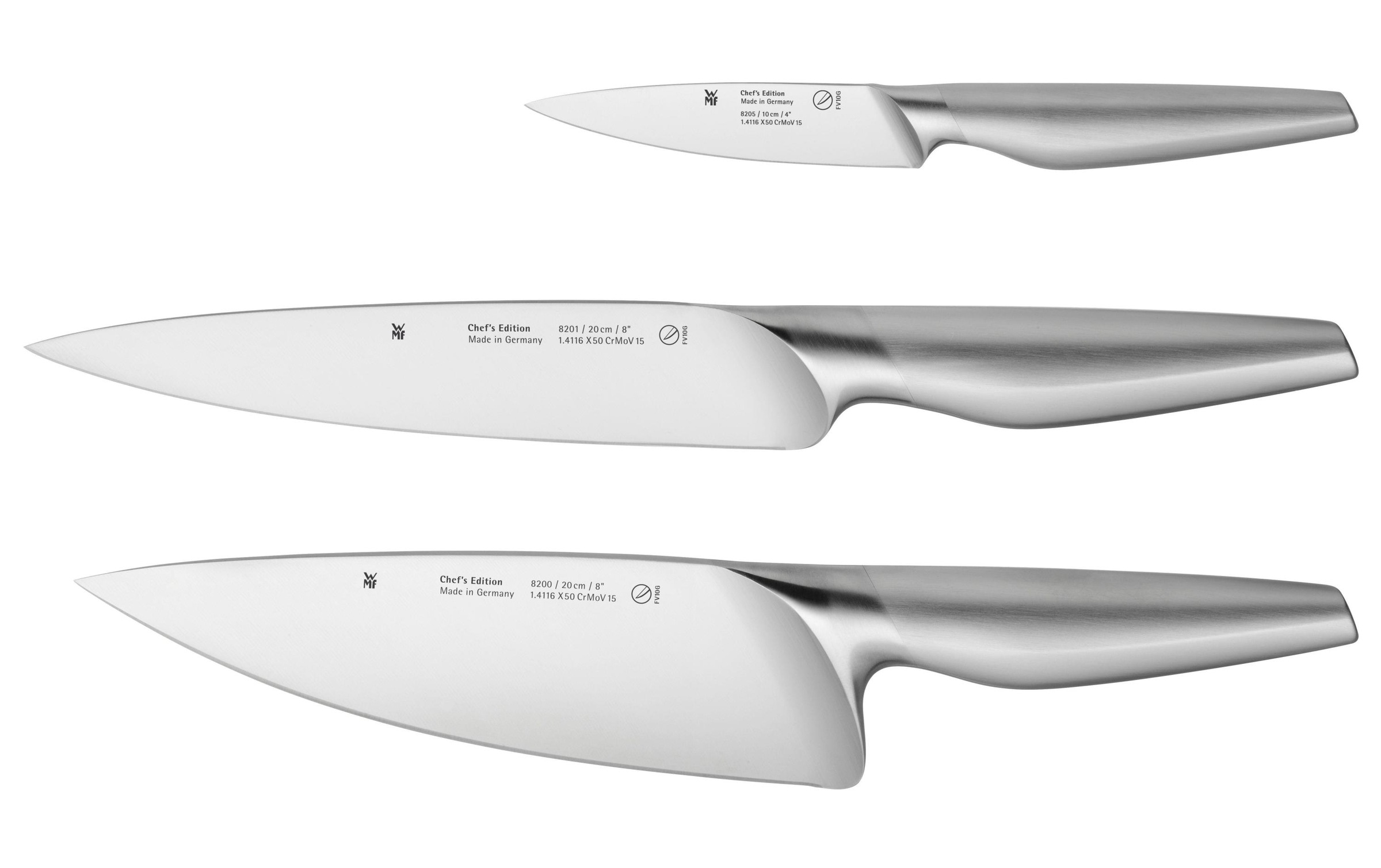 Image of WMF Messer-Set »Chef Edition, Silberfarben«, (3 tlg.) bei Ackermann Versand Schweiz