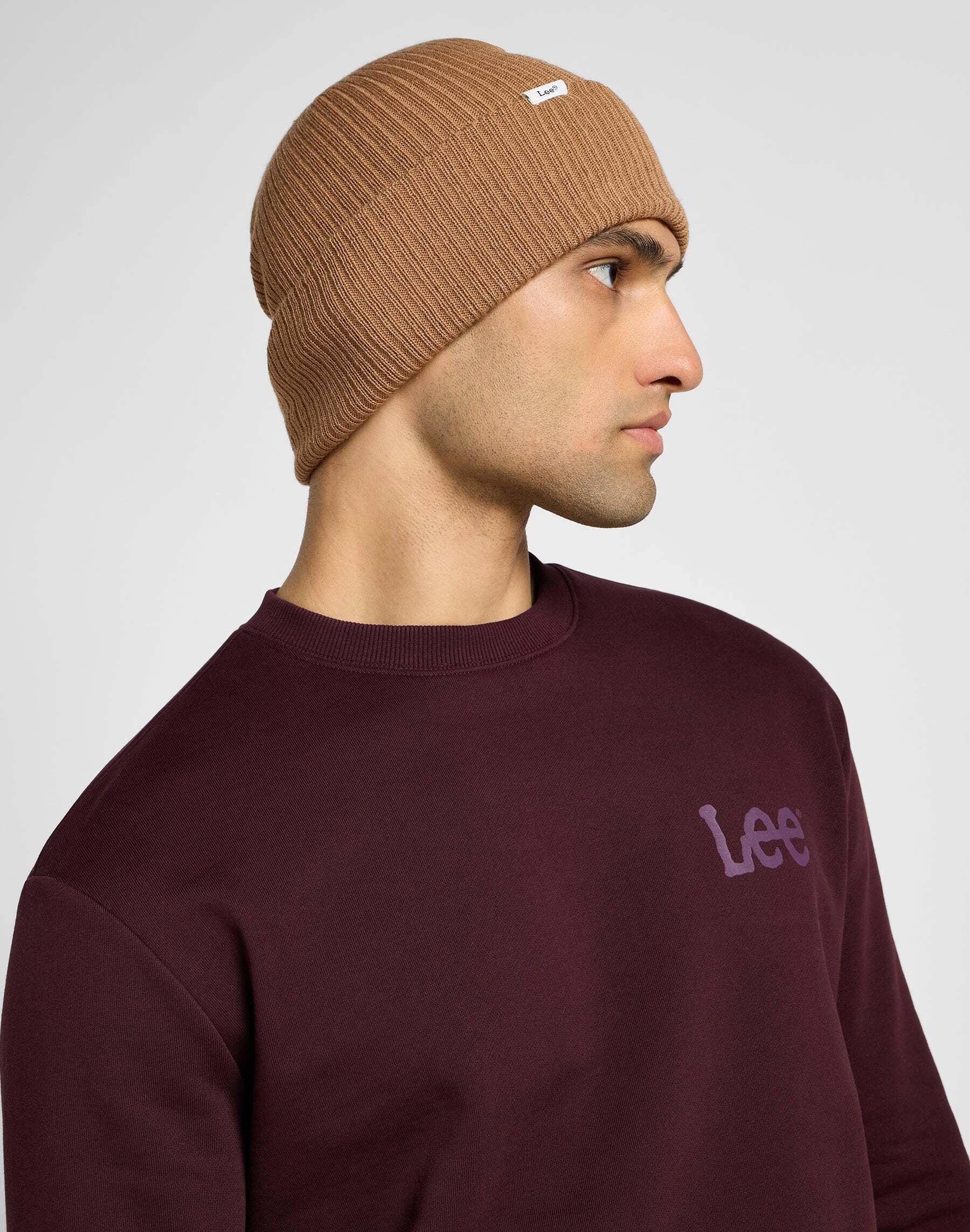 Lee® Beanie »LEE Mütze Ribbed Beanie«