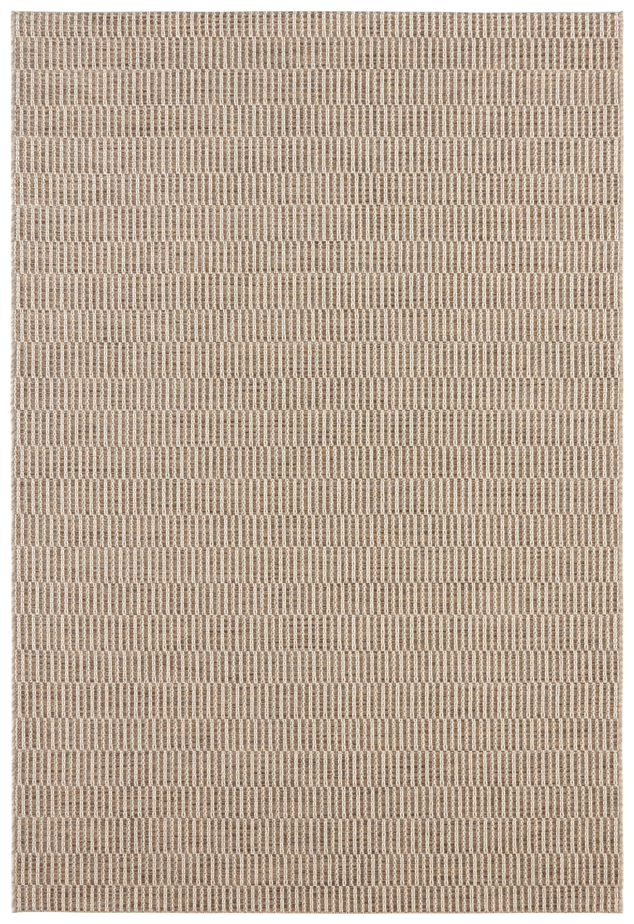 ELLE DECORATION Teppich »Dreux«, rechteckig, 8 mm Höhe, In-& Outdoor, Wetterfest, Balkon, Garten, Wohnzimmer, Wasserfest