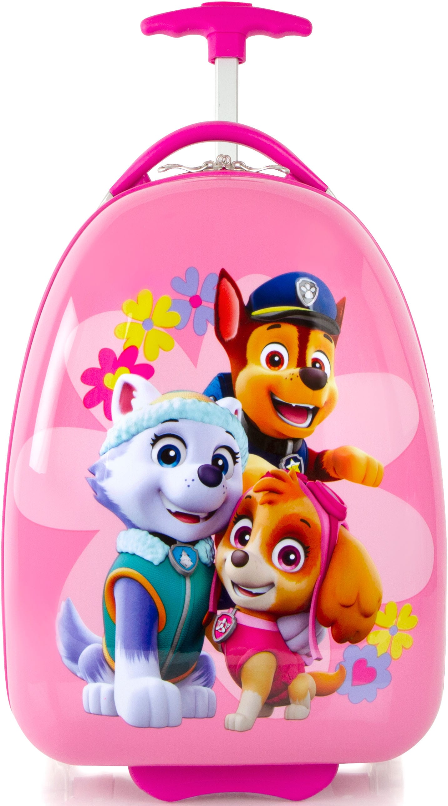 Kinderkoffer »Paw Patrol, Rosa«, 2 Rollen, Kindertrolley Handgepäck-Koffer...