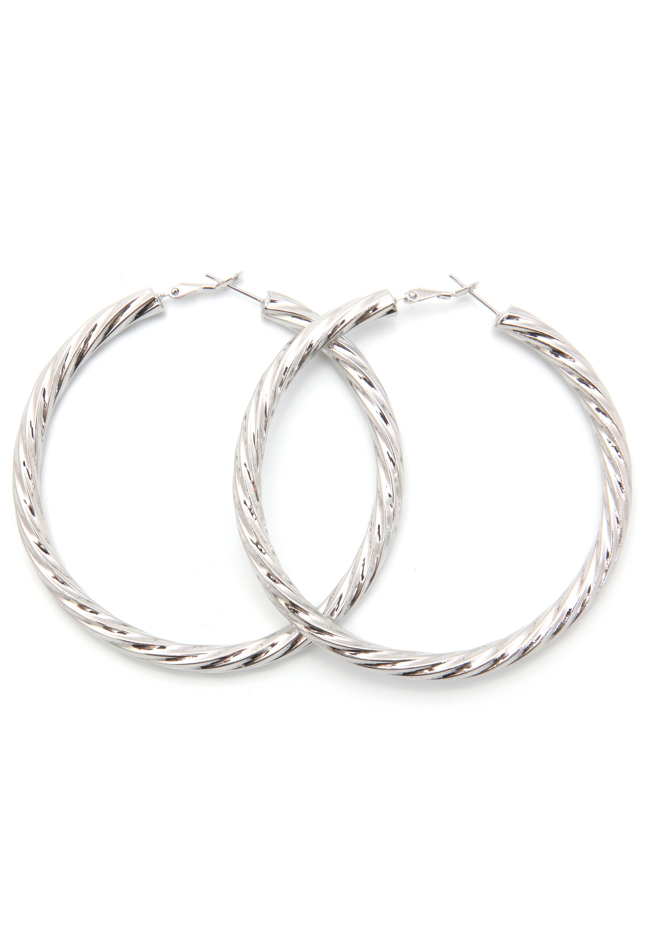 Paar Creolen »leicht geschwungene Form«