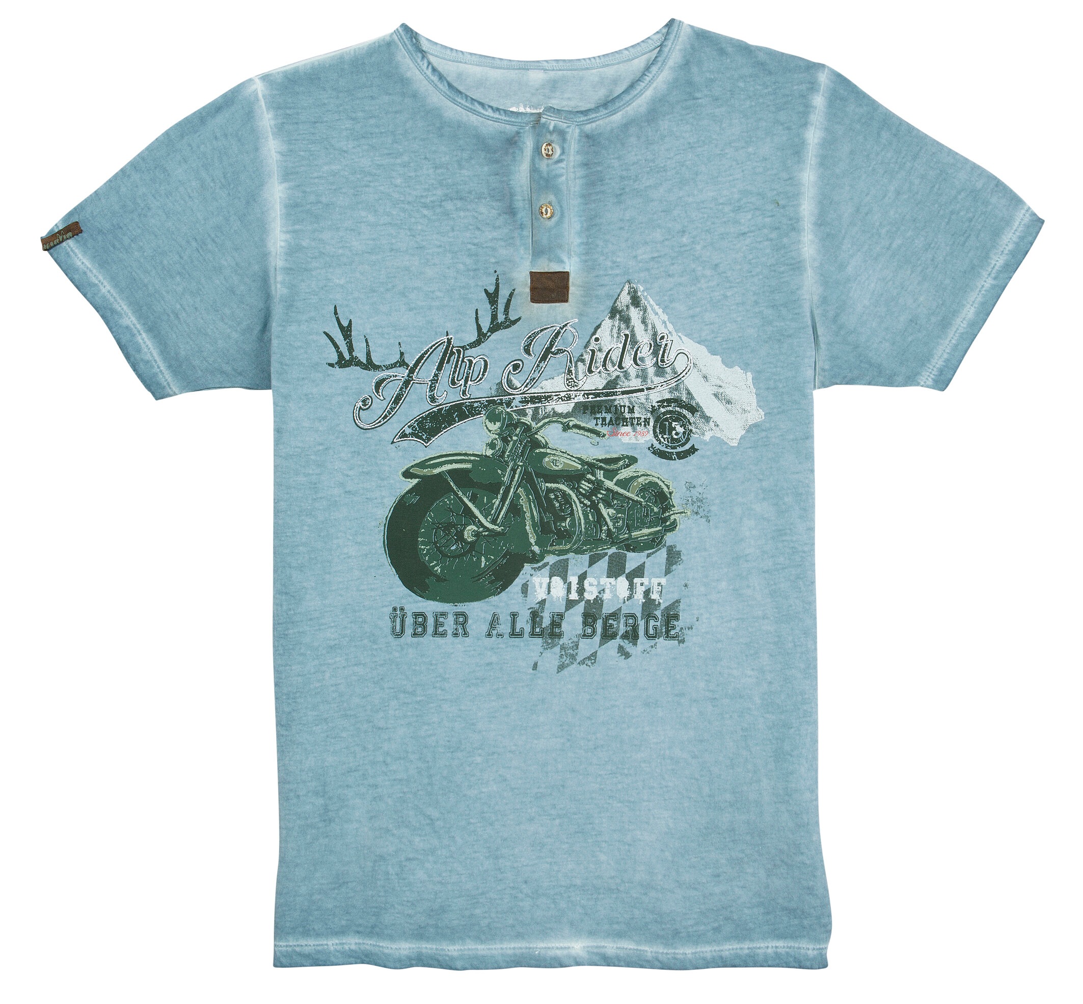 Image of MarJo Trachtenshirt, Herren, im Used-Look bei Ackermann Versand Schweiz