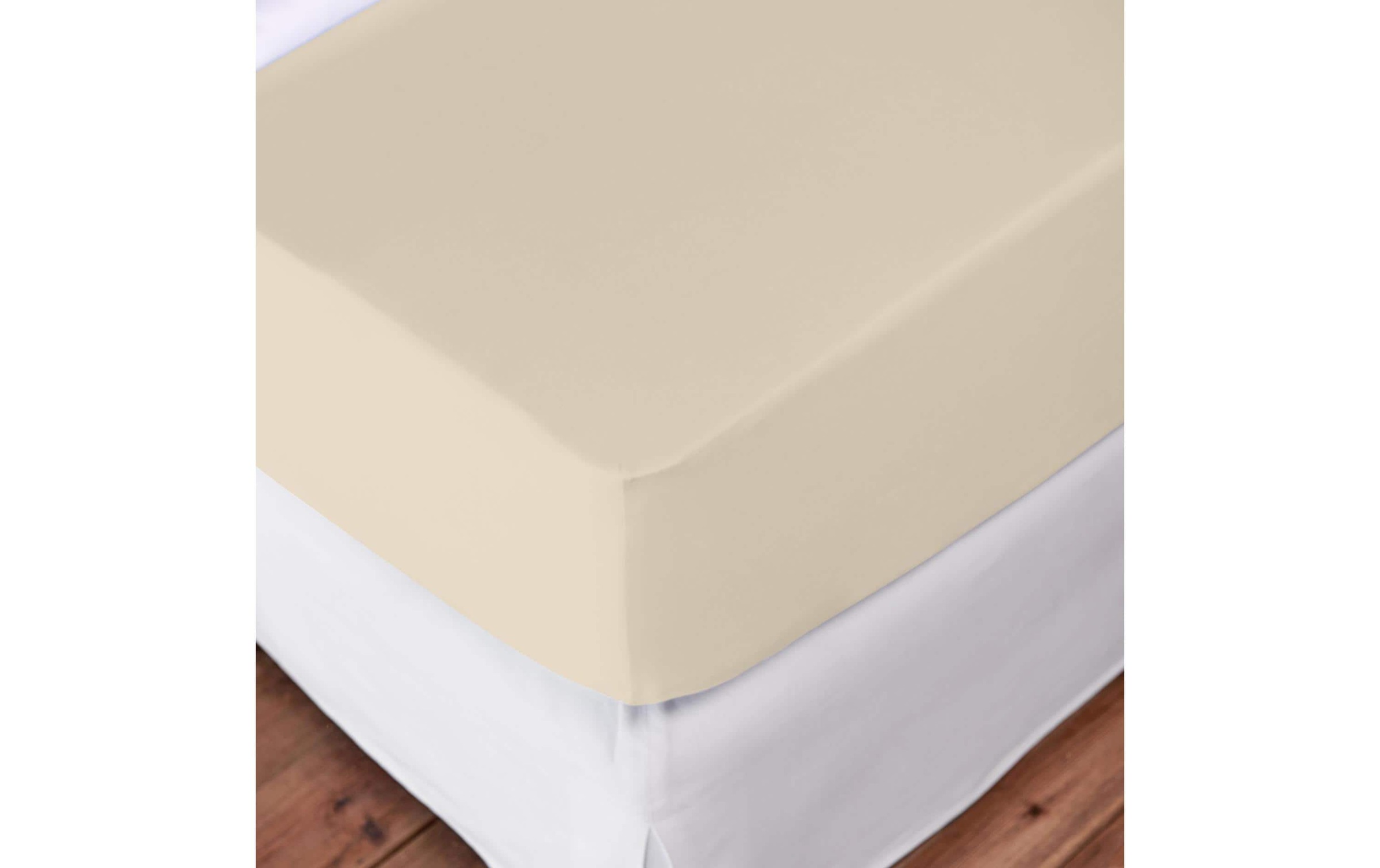 Image of Spannbettlaken "Living Home Albany Beige"
