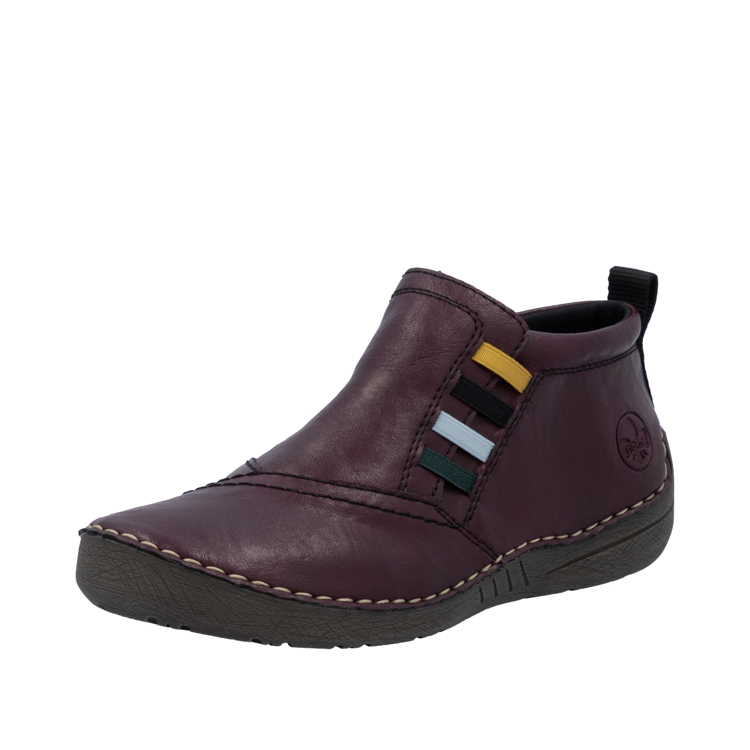 Image of Rieker Schlupfboots Casual-Boots, Stiefelette, Schlupfboots mit Innenreissverschluss