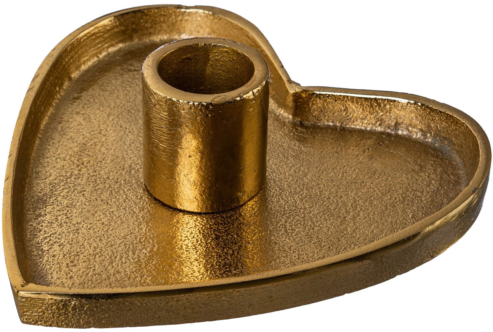 Creativ deco Kerzenhalter in eleganter Herzform, 3er Set