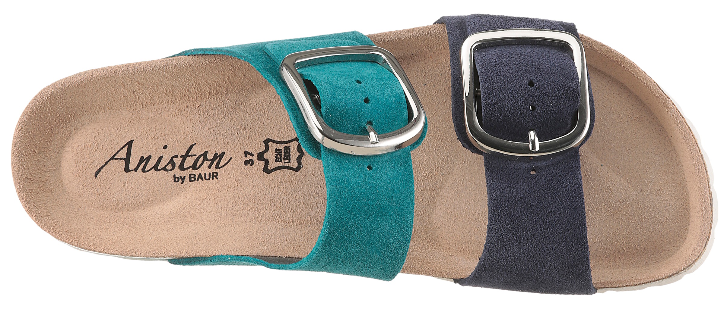 Aniston SHOES Pantolette  Sommerschuh, Hausschuh mit Eye-Catching Farben