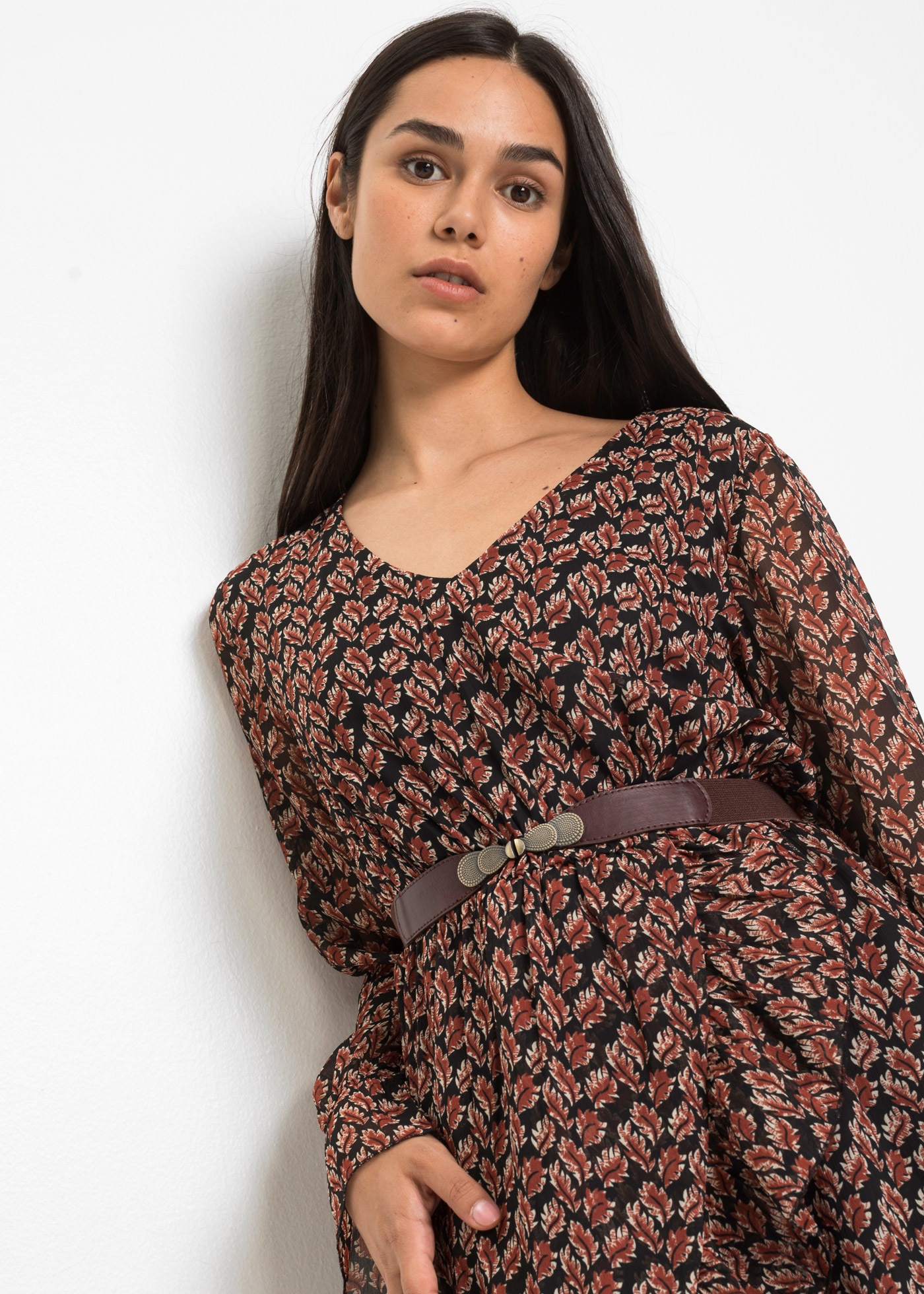 bonprix Stretchgürtel 1 Stk. mit wunderschönem Metall-Verschluss