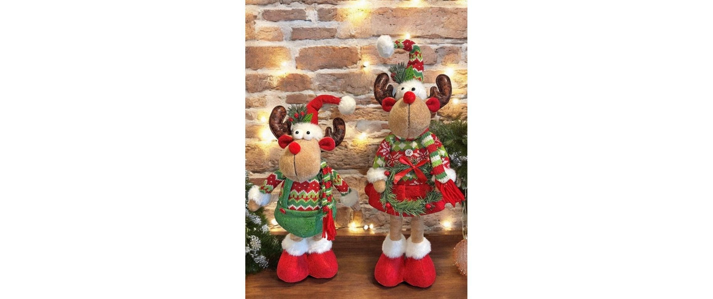   Figurine de Noël »Dameco Rentier 2-er Set«