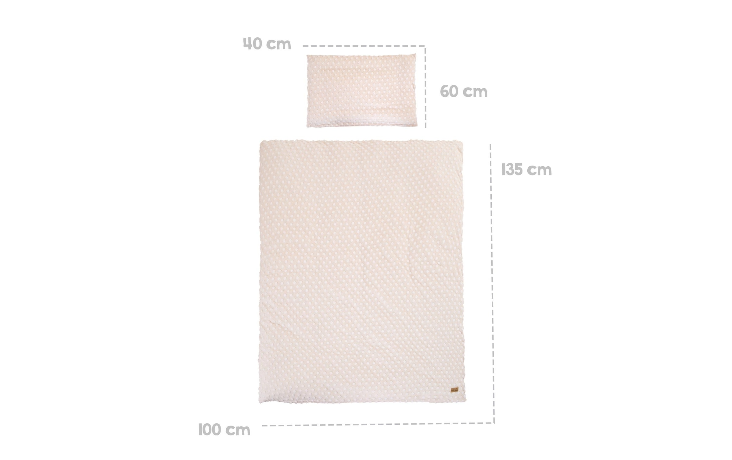 roba® Kinderbettwäsche »Frosty almond 100 x 135 cm + 40 x 60 cm«