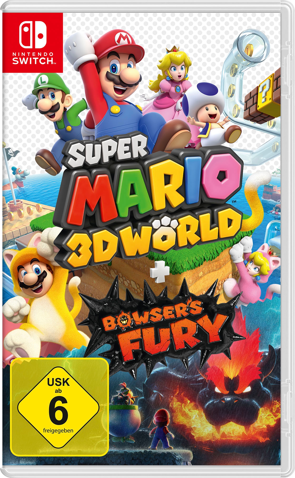 Nintendo Switch Spielesoftware »Super Mario 3D World + Bowser's Fury«