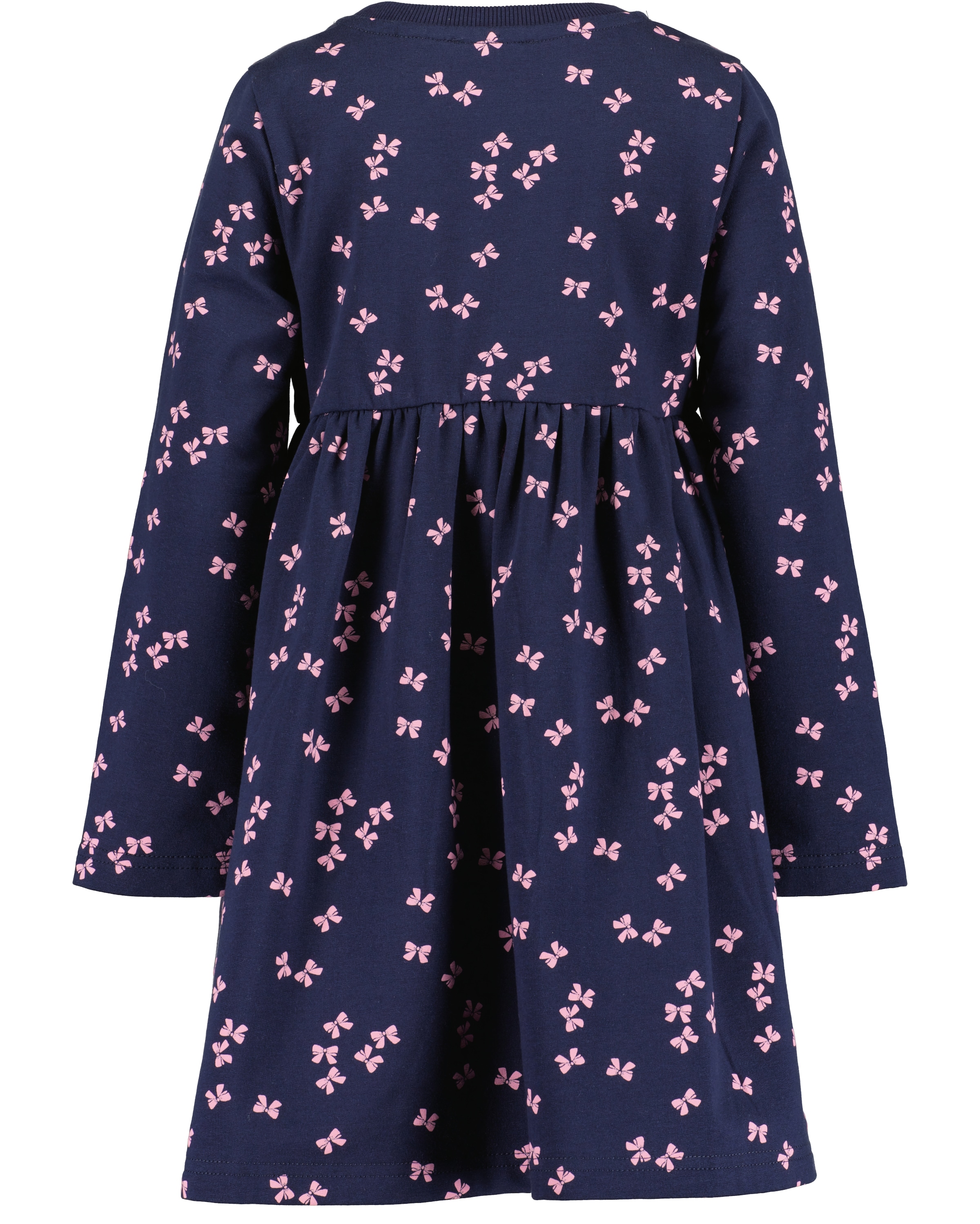 Blue Seven Robe en sweat mélange de coton, imprimé intégral