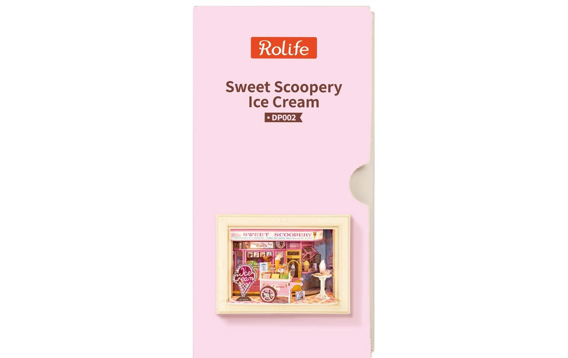 Image of Modellbausatz "Rolife Sweet Scoopery Ice Cream" 119 Stk. tlg.