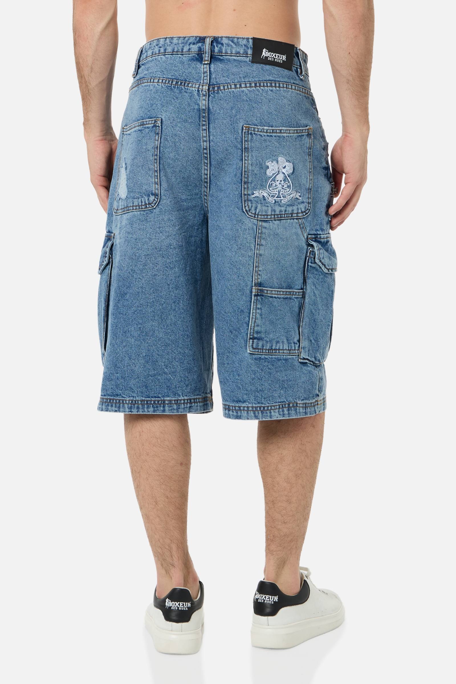 BOXEUR DES RUES Jeans loose fit »BOXEUR DES RUES Jeansshorts Multy Pocket«