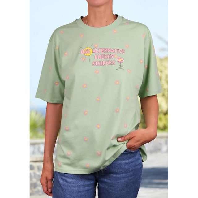♕ Capelli New York T-Shirt, mit Garfield Rückendruck Solar Power vs.  Caffeine ower versandkostenfrei kaufen