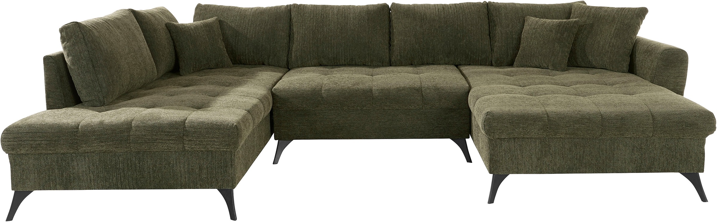 Image of andas Wohnlandschaft »Lörby«, auch mit Aqua clean-Bezug, feine Steppung im Sitzbereich, lose Kissen bei Ackermann Versand Schweiz