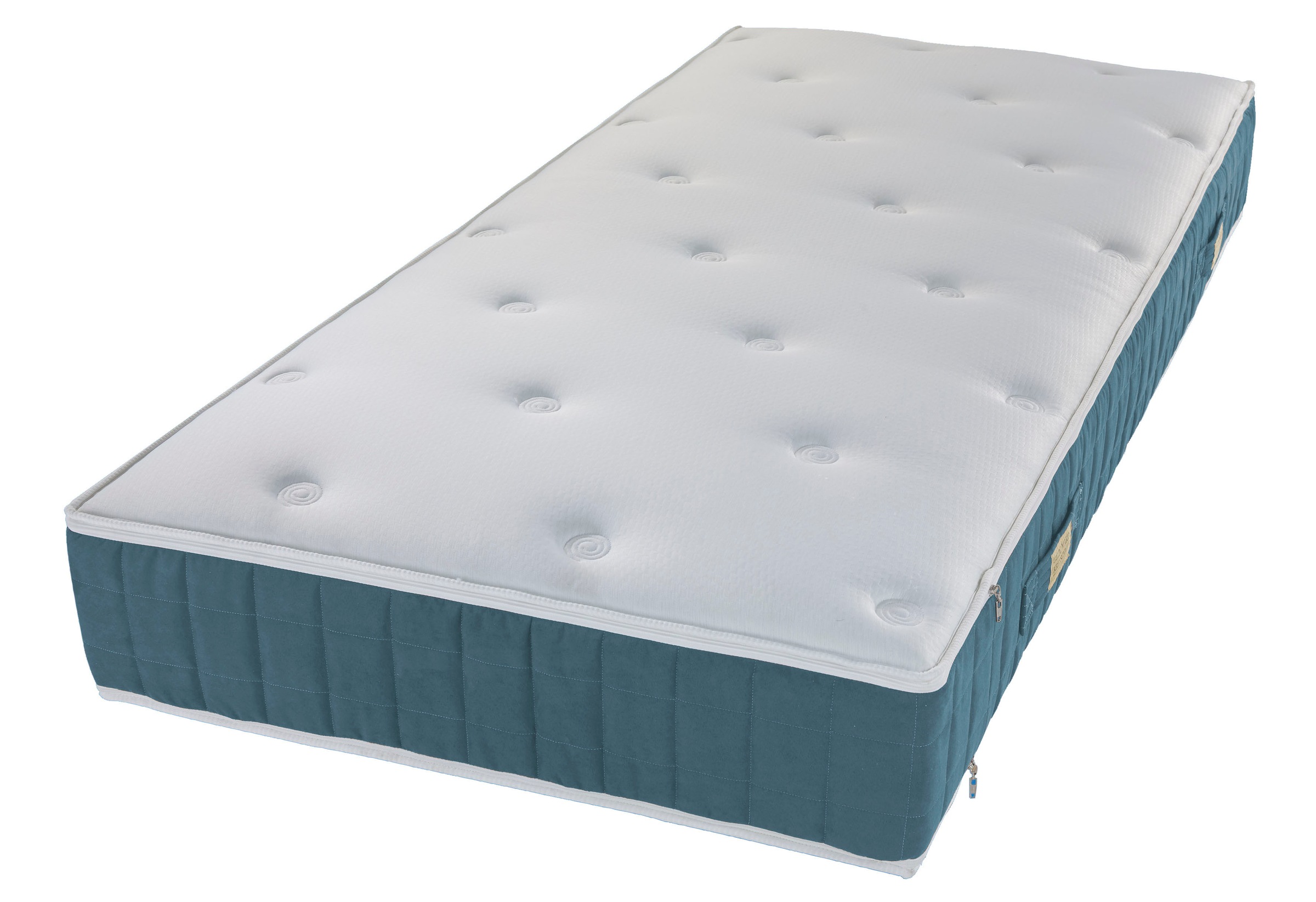 Image of Guido Maria Kretschmer Home&Living Taschenfederkernmatratze »Erik«, 24 cm cm hoch, 448 Federn, (1 St.), Farbe: Petrol bei Ackermann Versand Schweiz