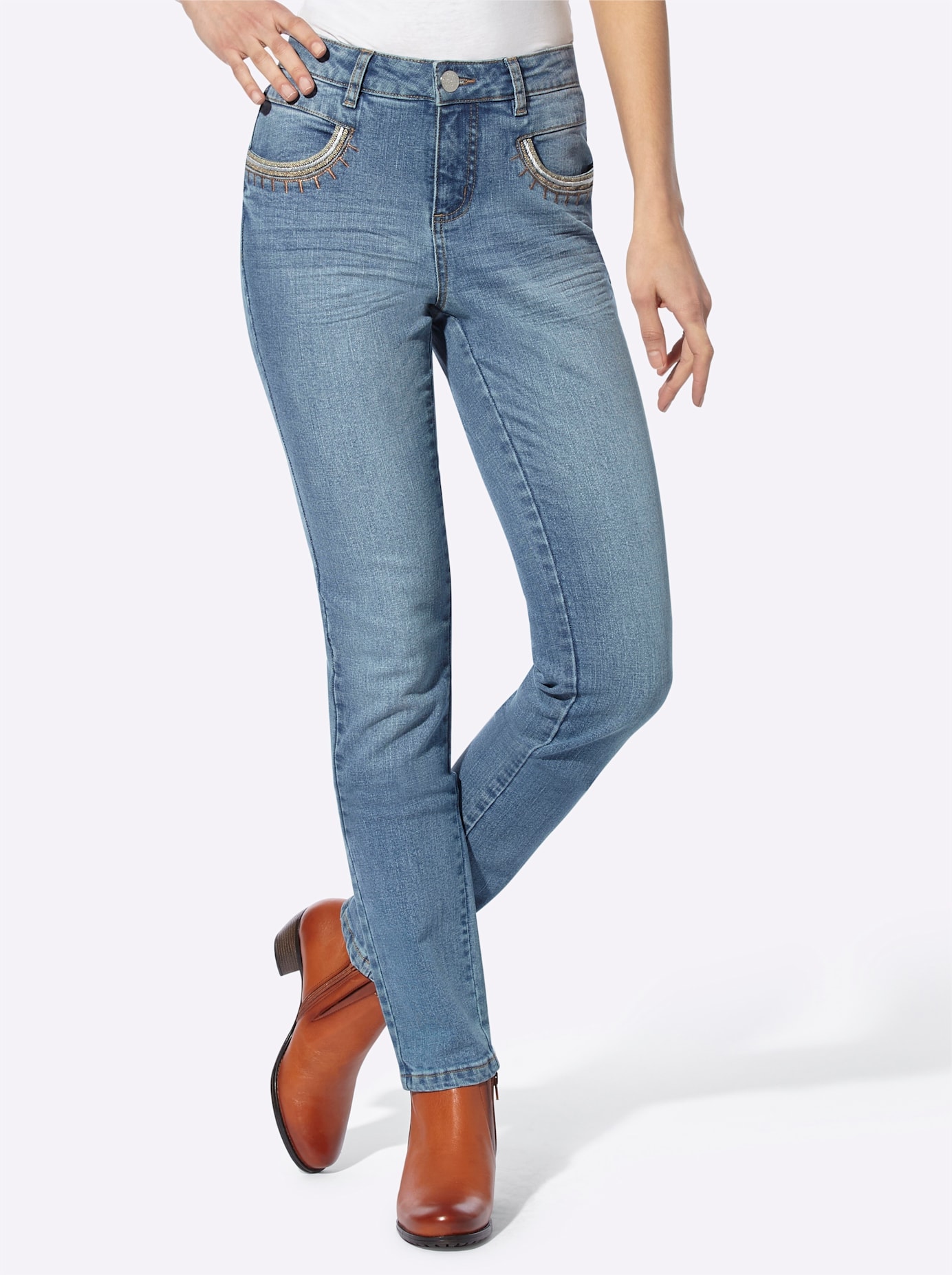 Bequeme Jeans, (1 tlg.)