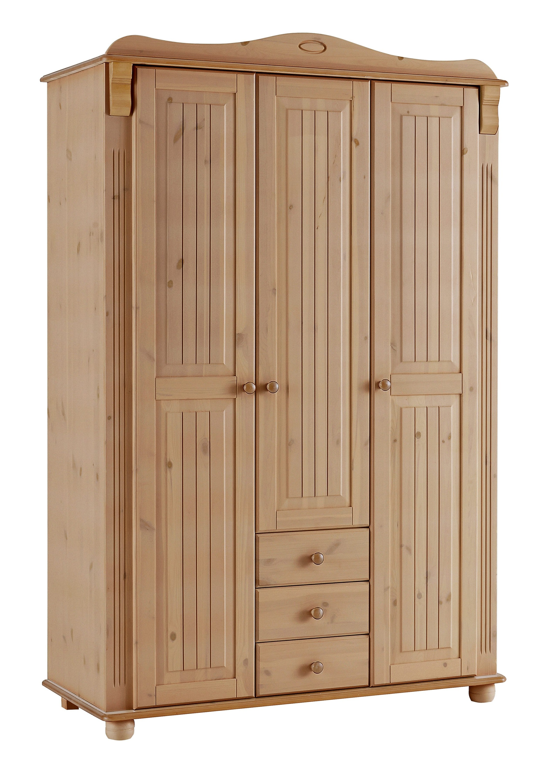 Image of Home affaire Kleiderschrank »Adele«, aus massiver Kiefer bei Ackermann Versand Schweiz