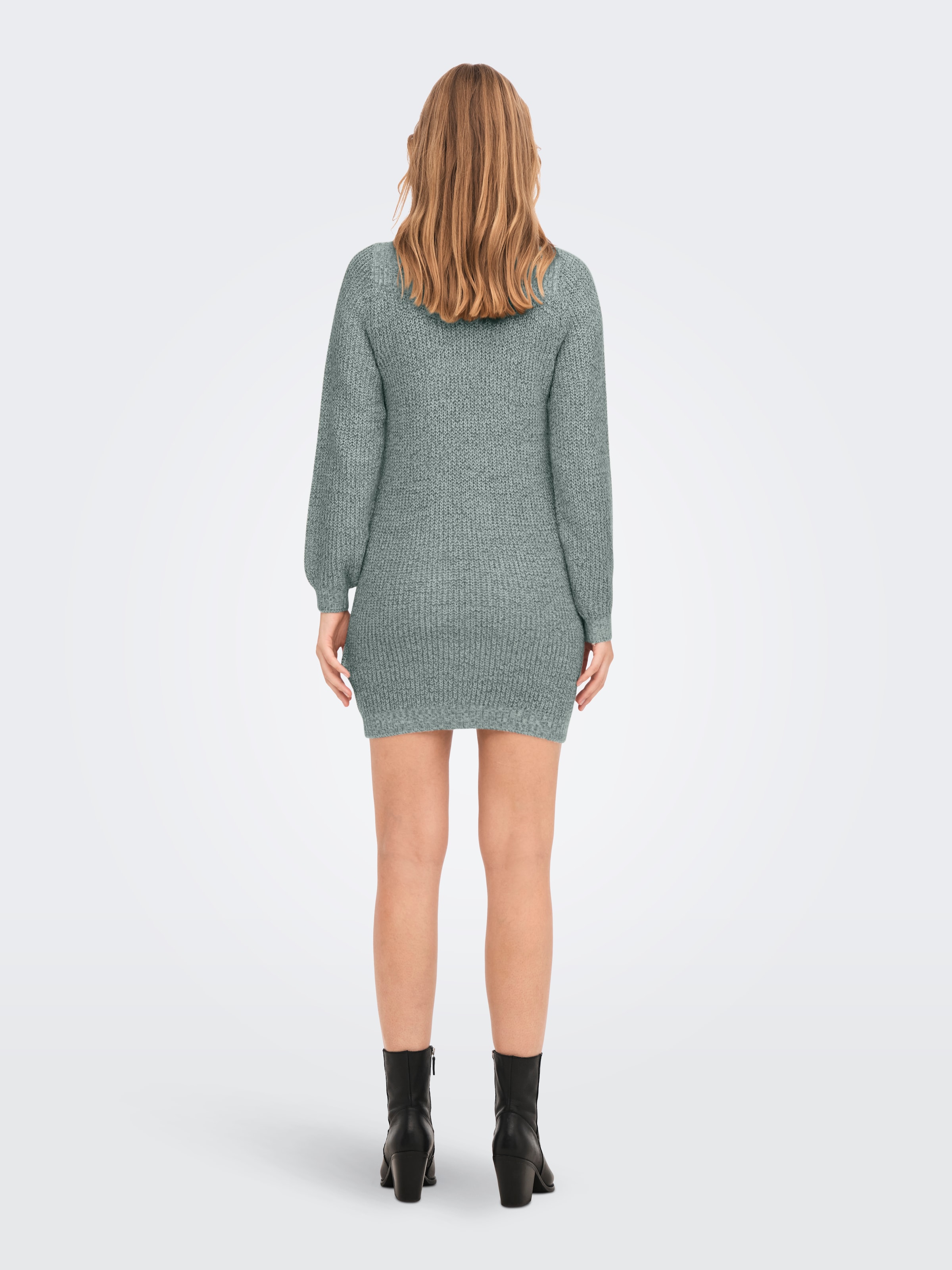 JDY Mini-robe »JDYWHITNEY MEGAN L/S BOAT DRESS KNT NOOS« Sommerkleid