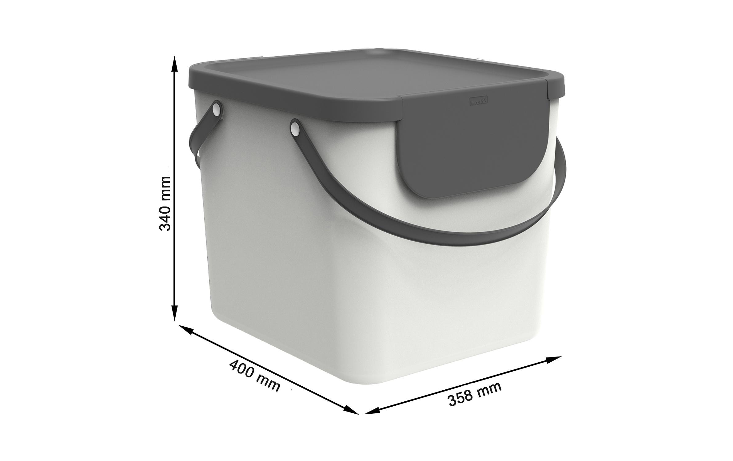 ROTHO Mülltrennsystem »40L Albula«, 1 Behälter