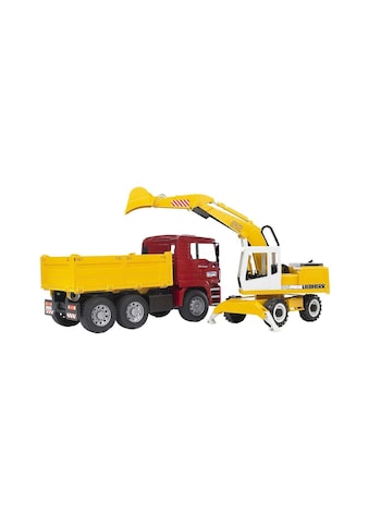 Bruder® Spielzeug-Bagger »Kipplastwagen & Schaufelbagger«, (Set) kaufen