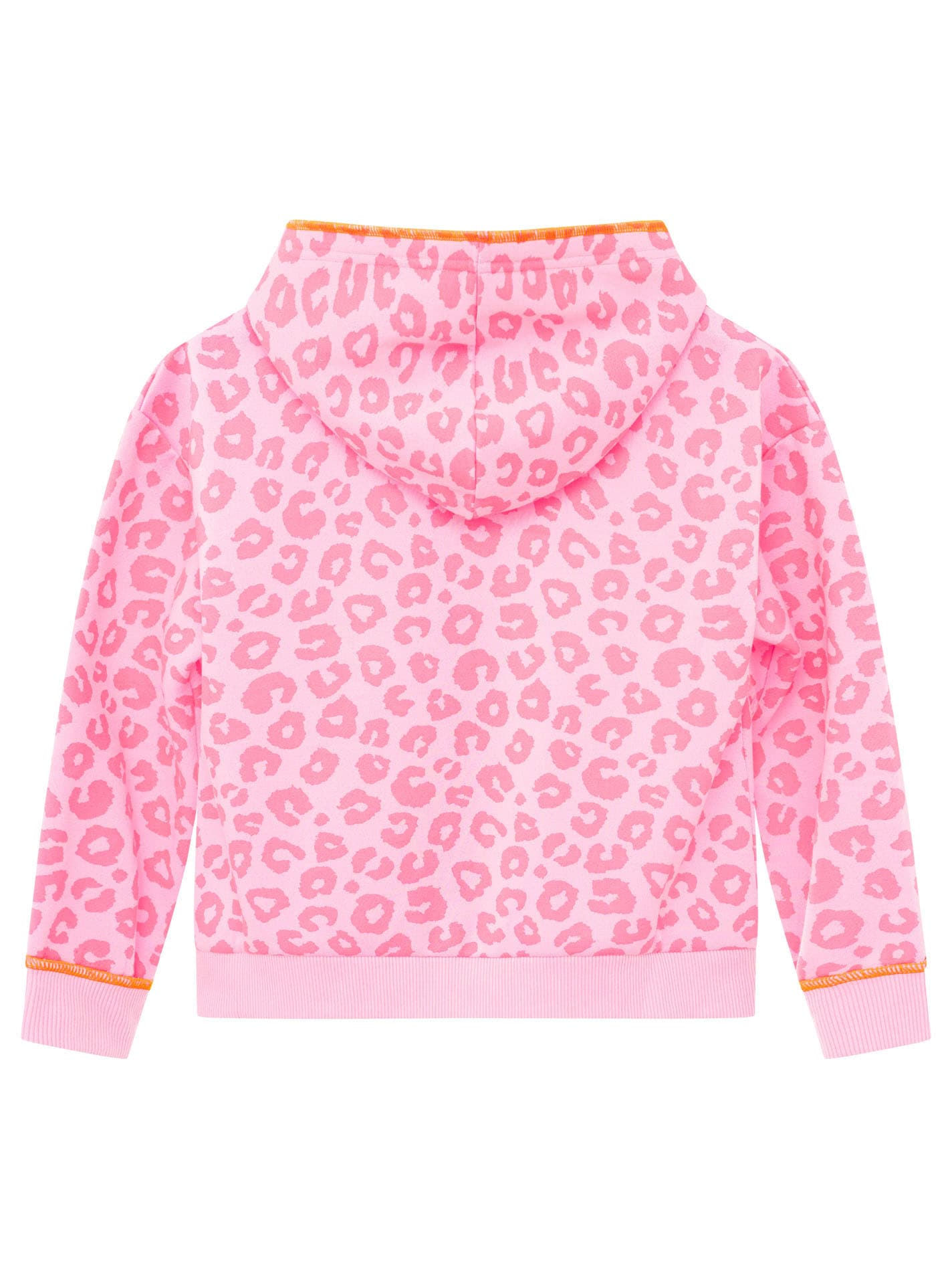 Zwillingsherz Kapuzensweatjacke »"Soft Leo"« Mini-Me, mit Leo Muster, Zipper und Taschen