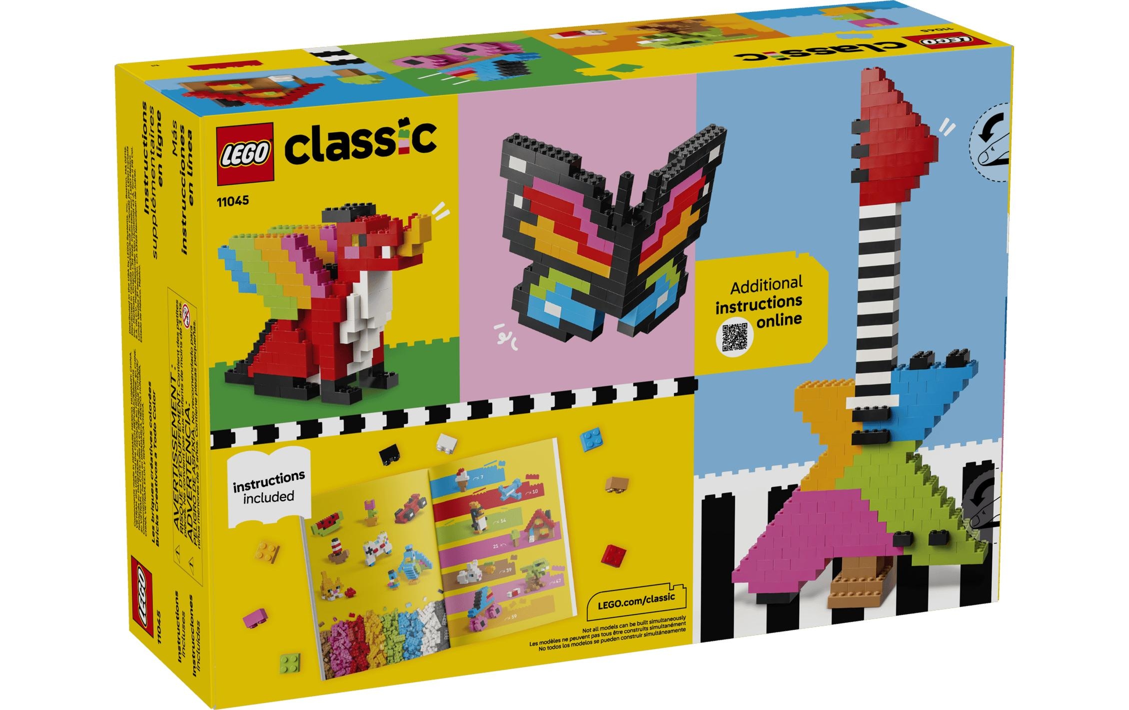 LEGO® Pions de construction »Kreative Bunte Steine (11045), LEGO Classic« fabriqué en Europe