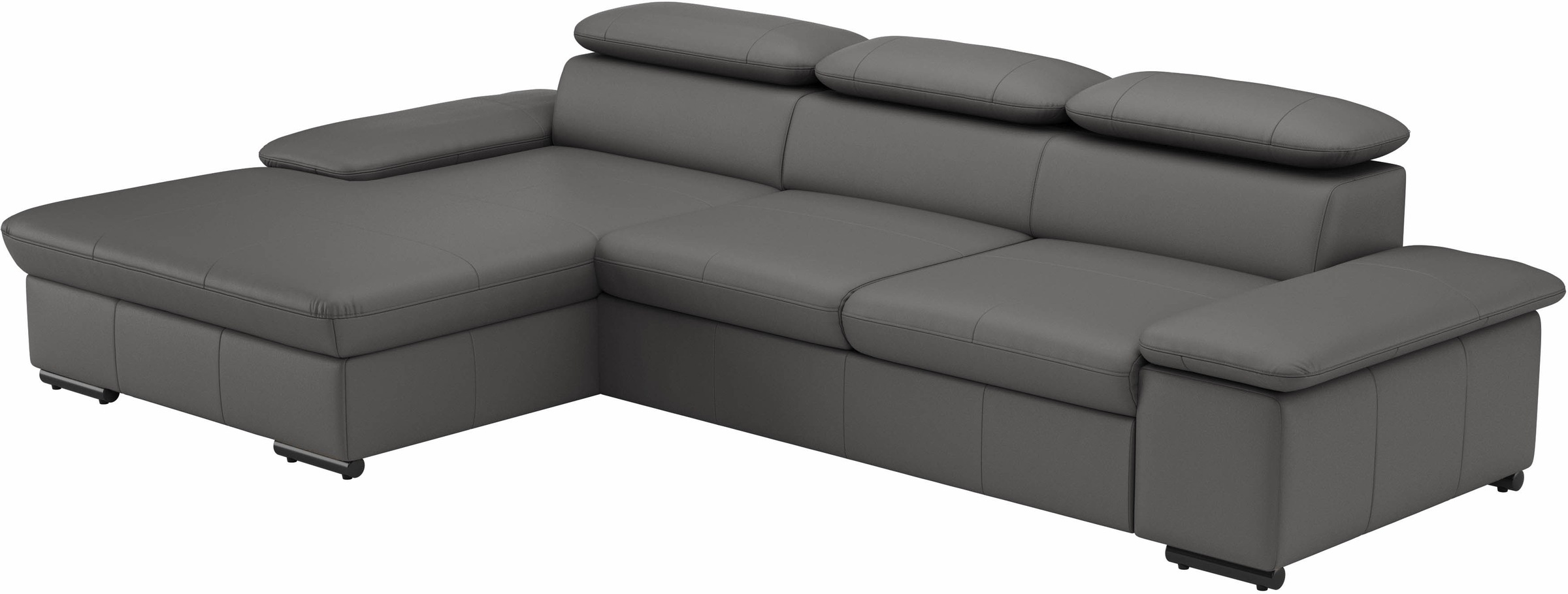 sit&more Ecksofa »Alcudia L-Form«, wahlweise mit Bettfunktion