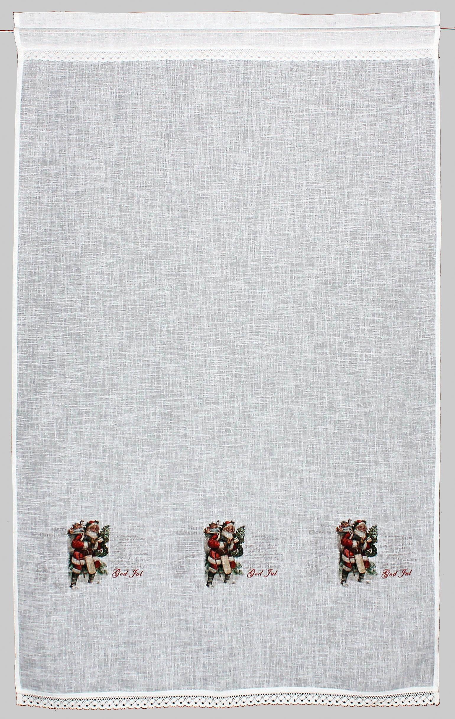 Image of HOSSNER - ART OF HOME DECO Gardine »Santa«, (1 St.), Landhaus-Look bei Ackermann Versand Schweiz