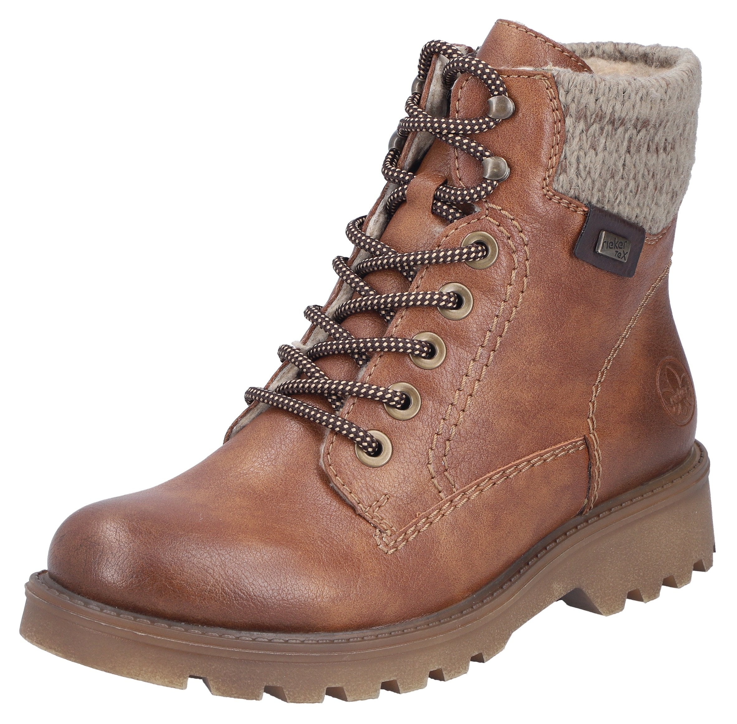 Image of Rieker Winterstiefelette Winterboots, Profilsohle, mit wasserabweisender riekerTEX-Membran